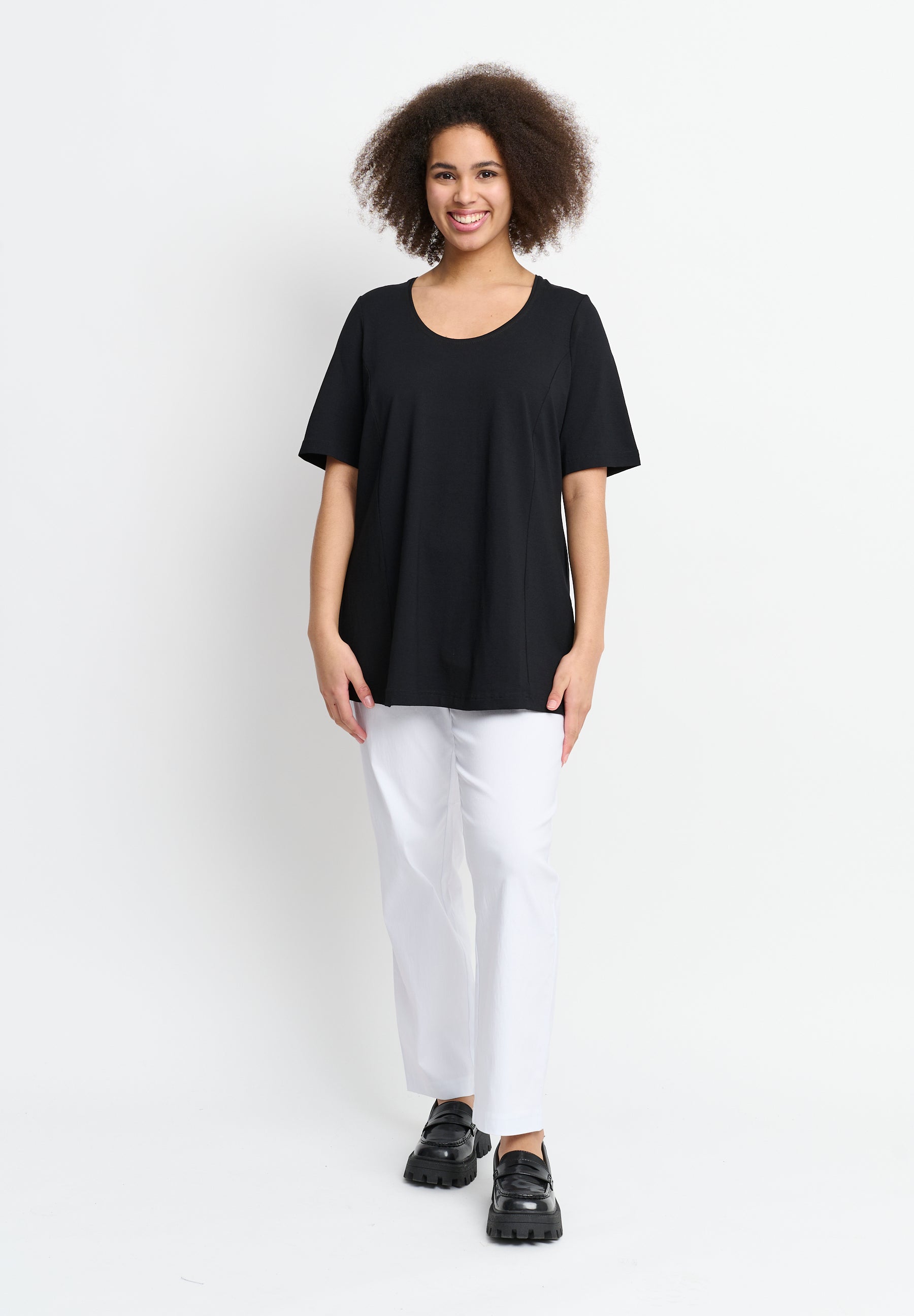 Sempre Piu SEShirt NOOS Skjortebluser 010 Black