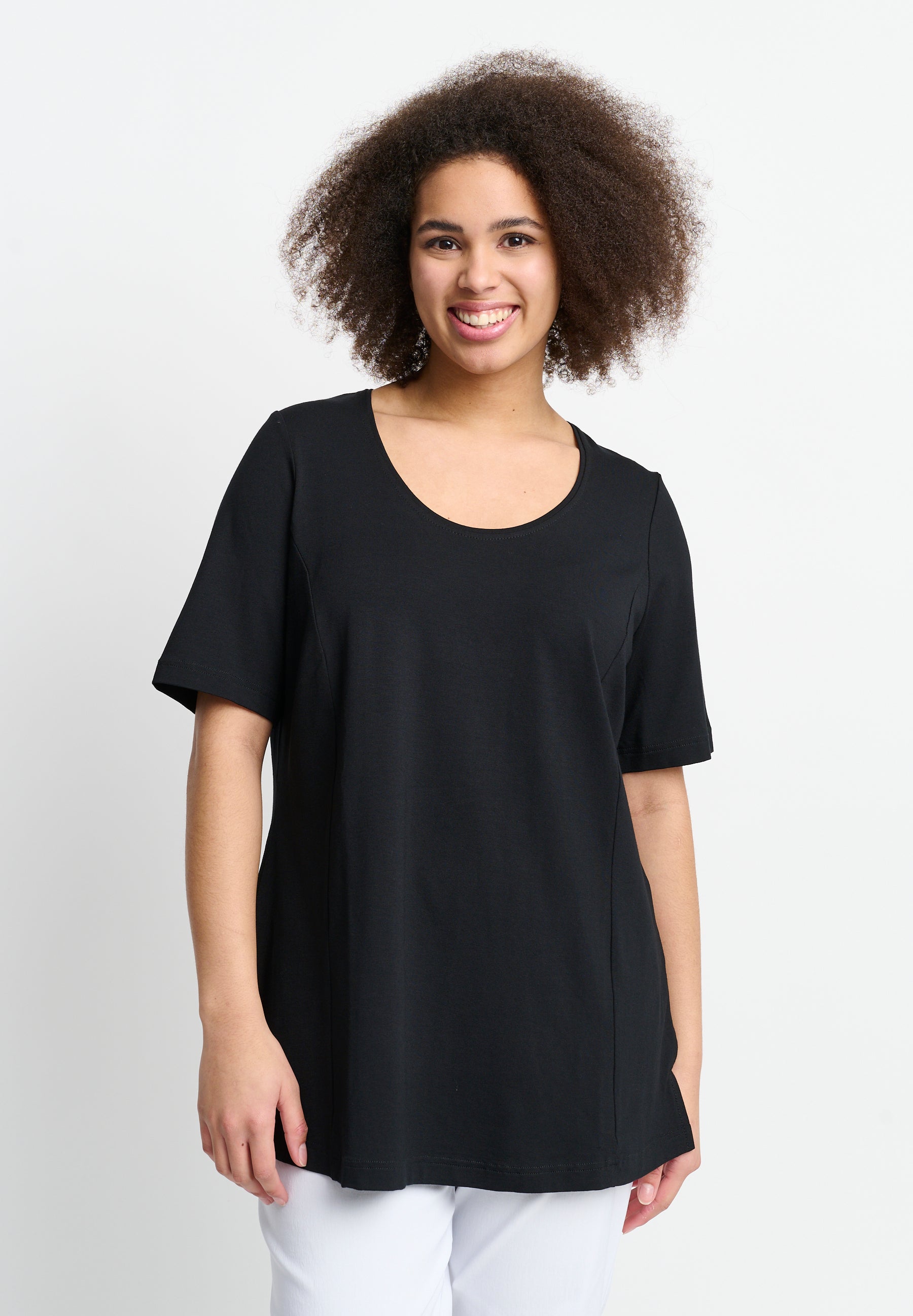 Sempre Piu SEShirt NOOS Skjortebluser 010 Black