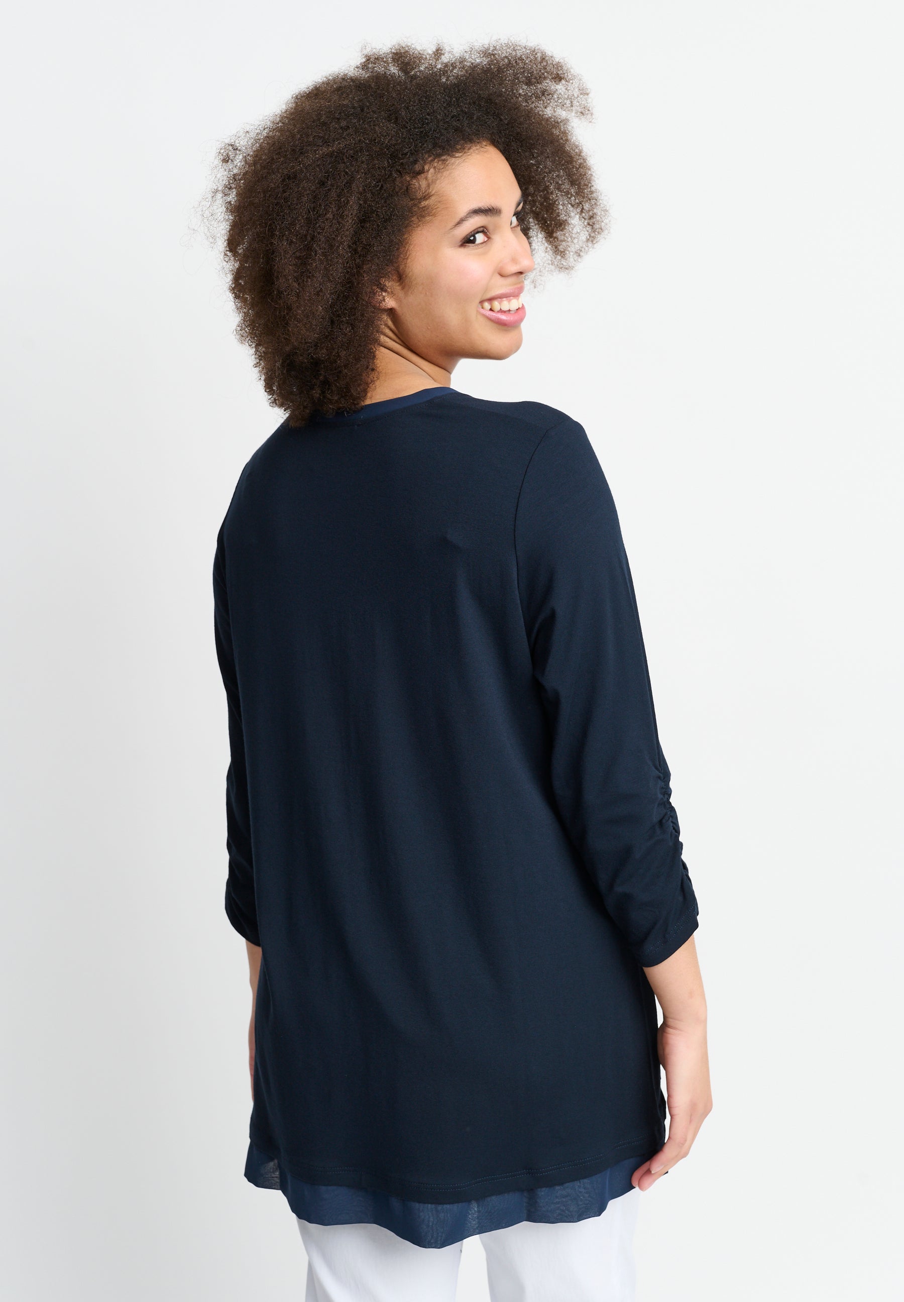 Sempre Piu SEShirt NOOS Skjortebluser 020 Navy