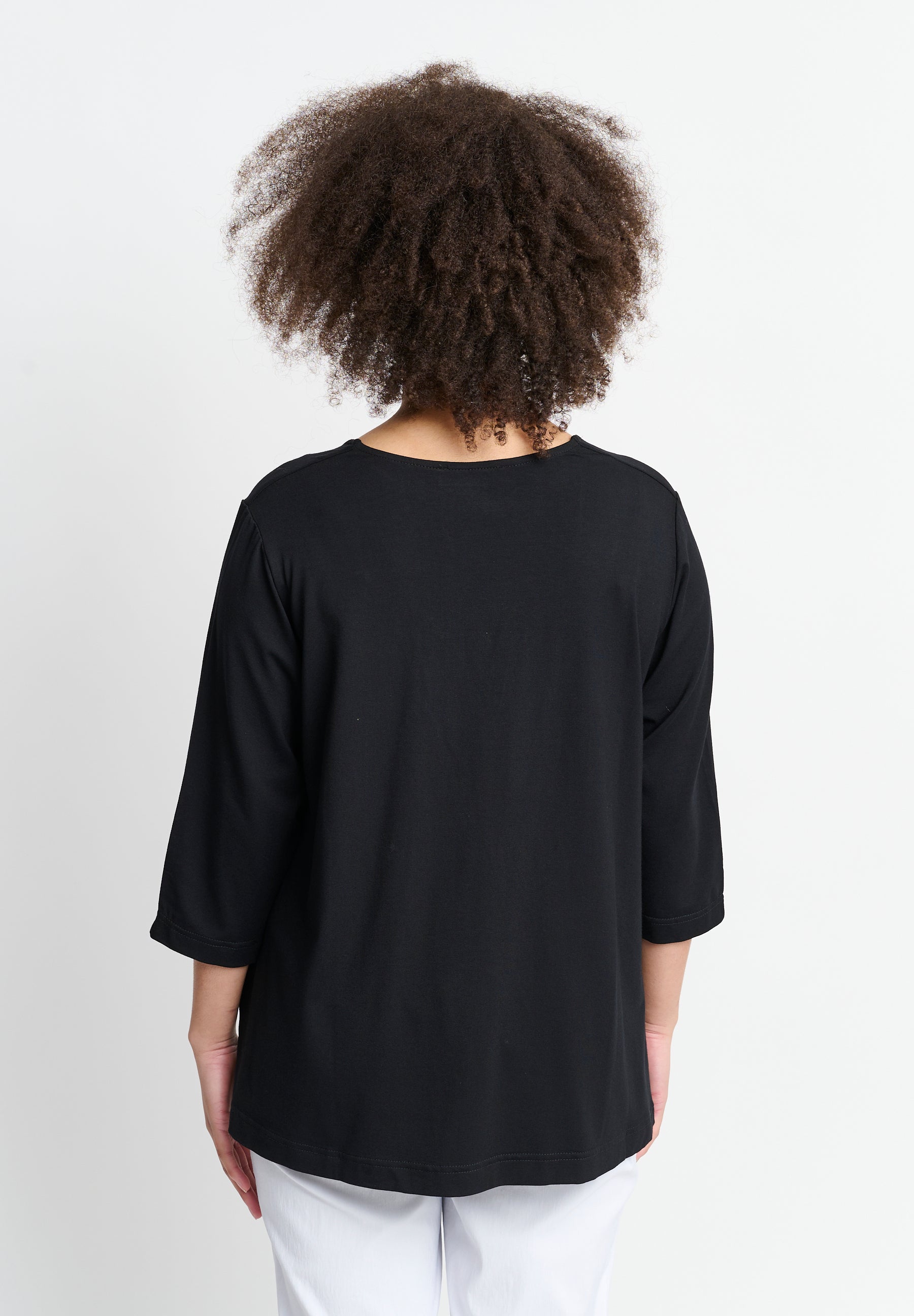 Sempre Piu SEShirt NOOS Skjortebluser 010 Black