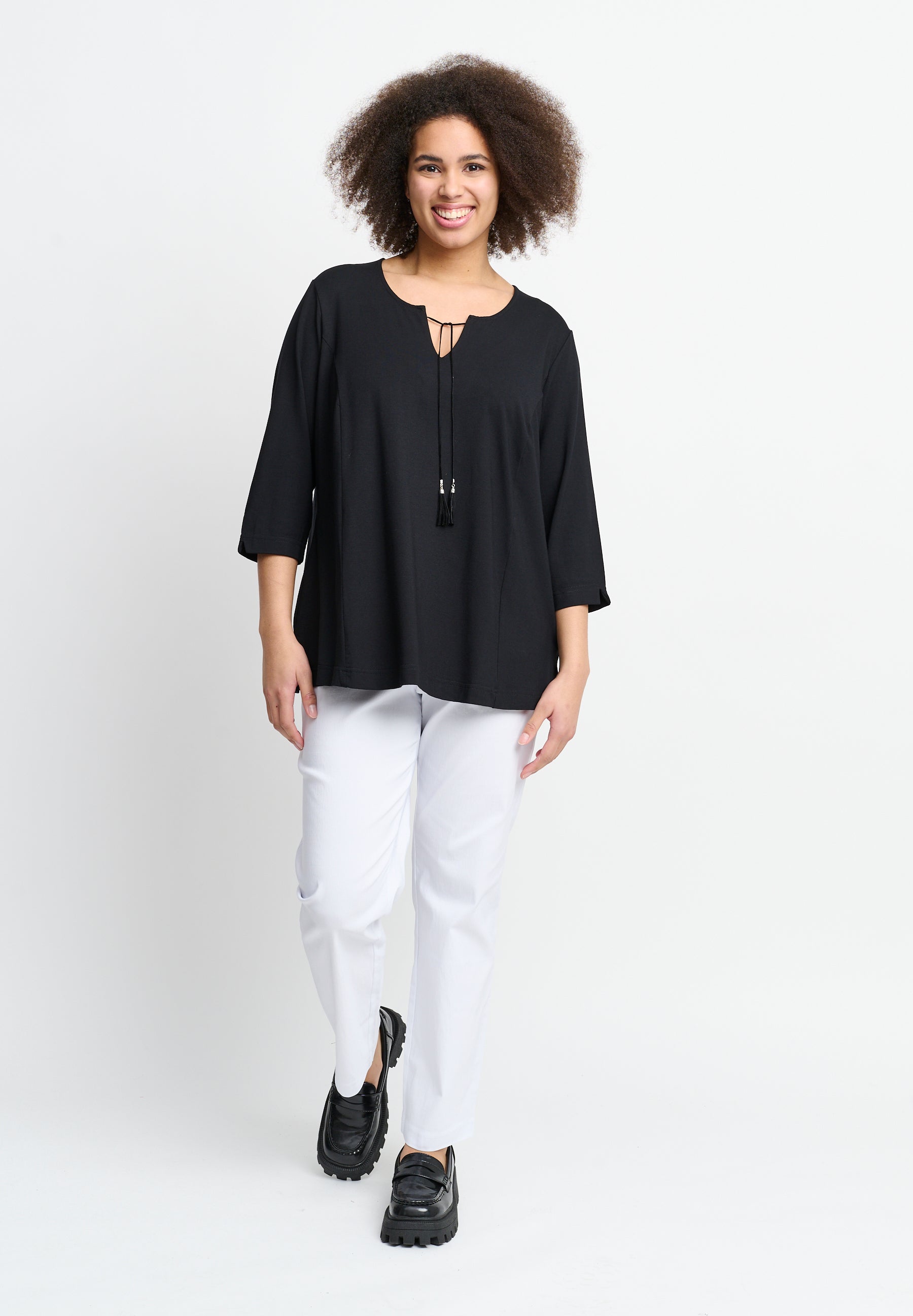 Sempre Piu SEShirt NOOS Skjortebluser 010 Black