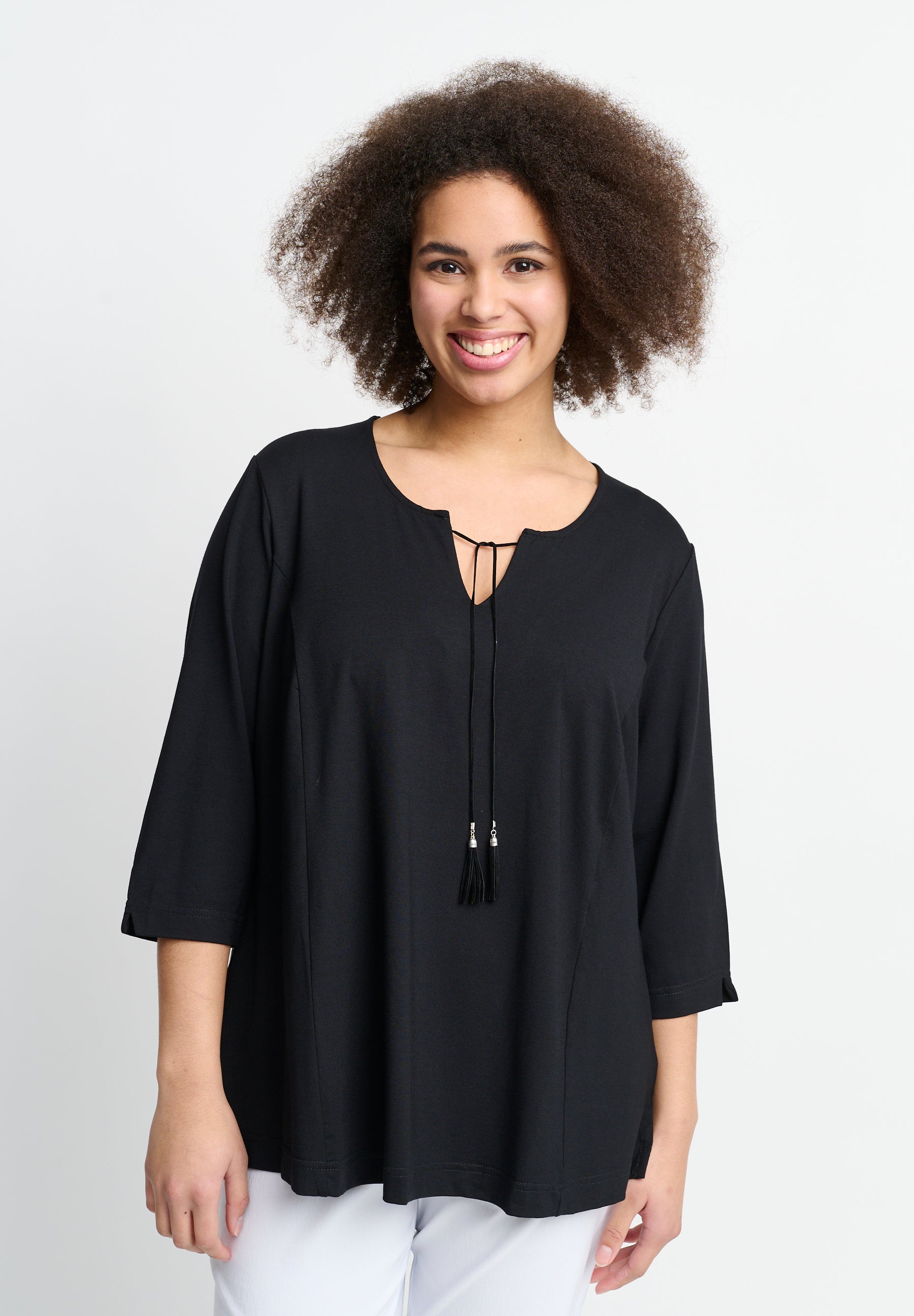 Sempre Piu SEShirt NOOS Skjortebluser 010 Black