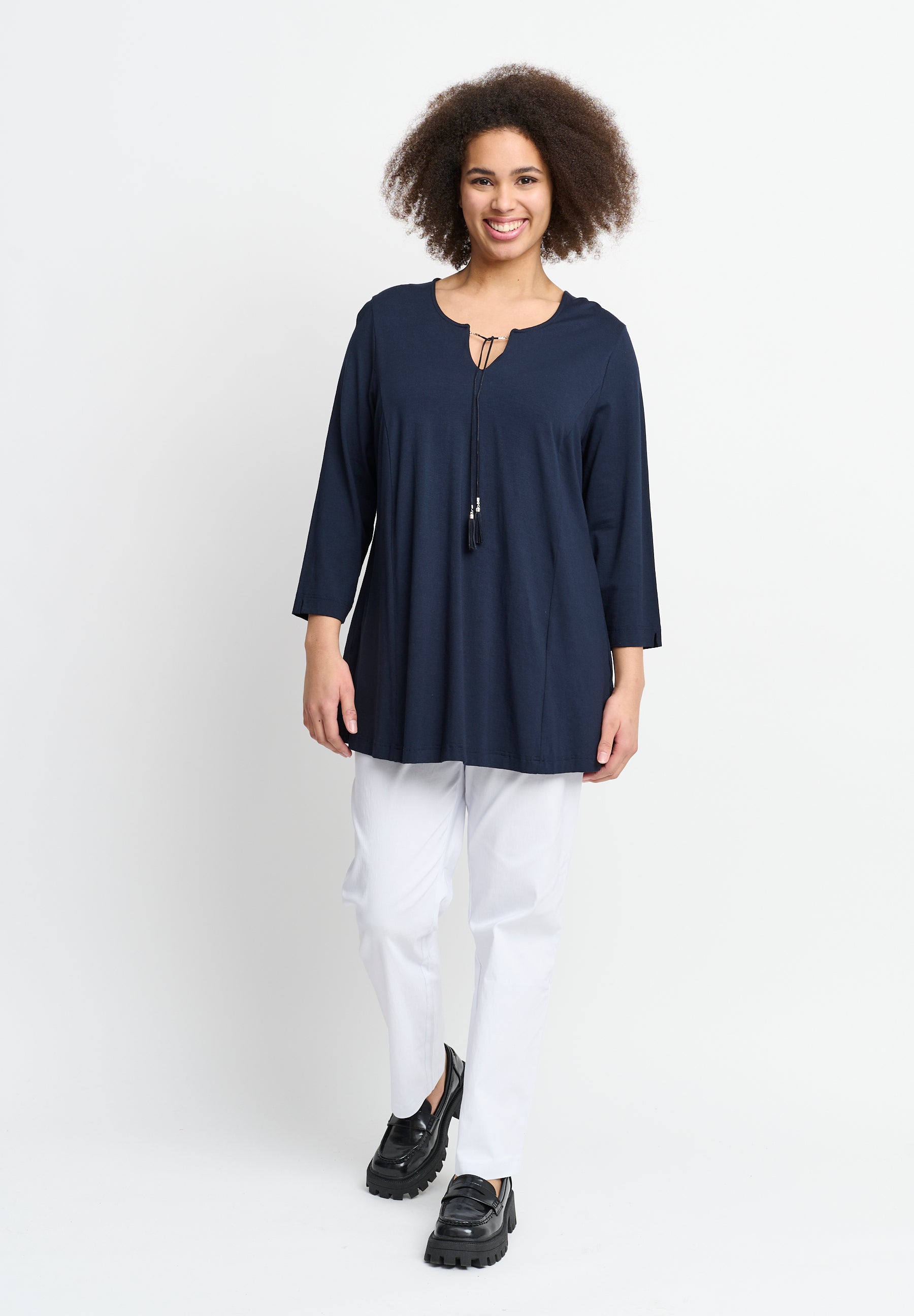 Sempre Piu SEShirt NOOS Skjortebluser 020 Navy