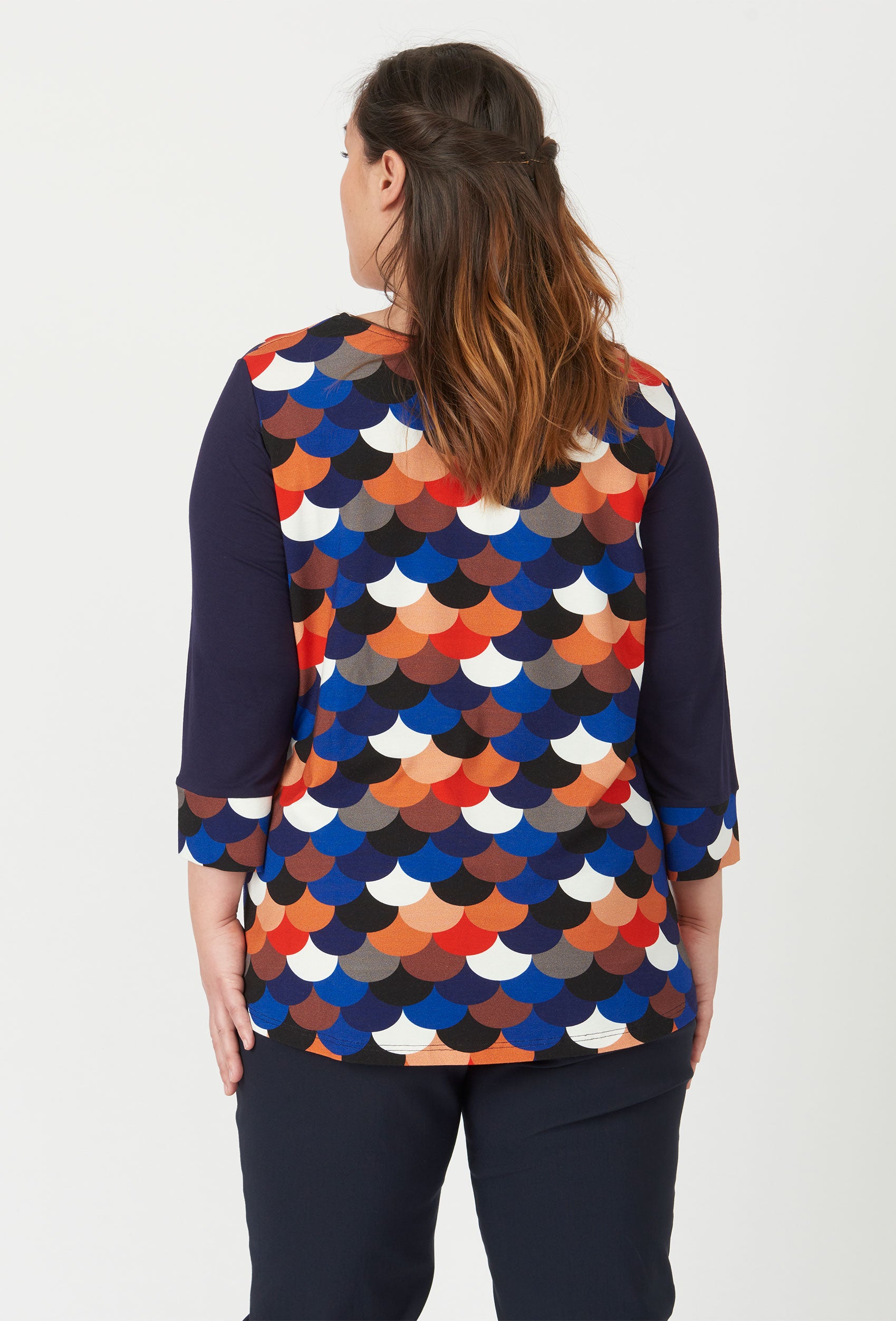 Sempre Piu SESissi T-Shirt 020 Navy Blue