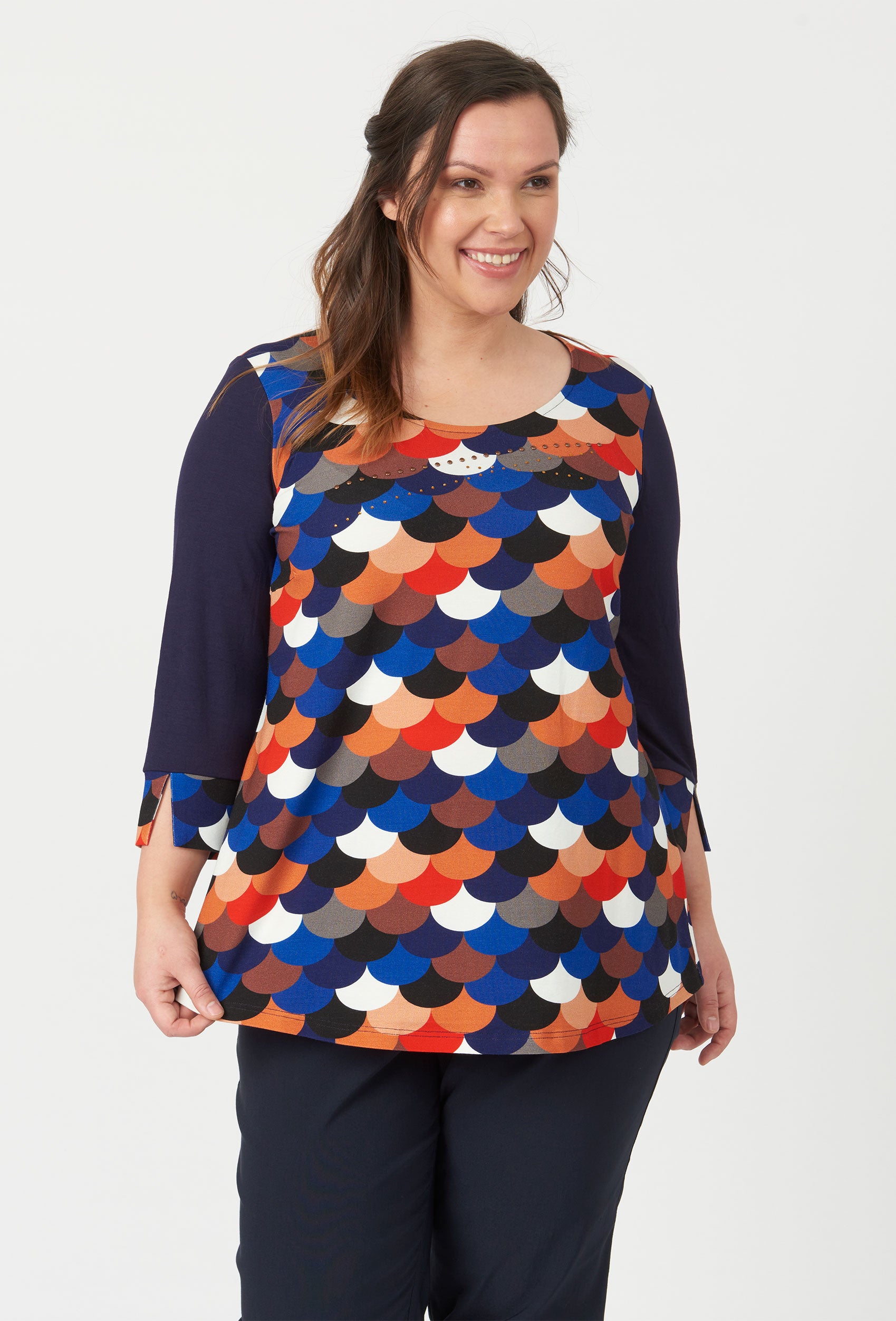 Sempre Piu SESissi T-Shirt 020 Navy Blue