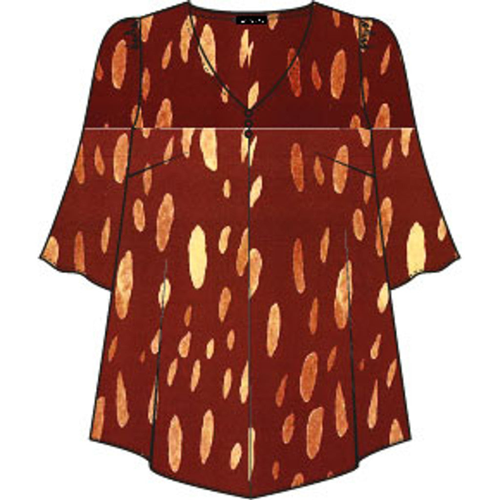 Sempre Piu SETara Bluser 316 Burned red