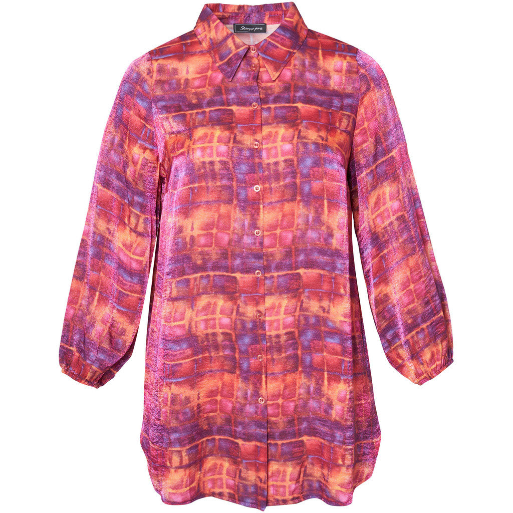 Sempre Piu SETeja Skjortebluser 1231 Flames Orange