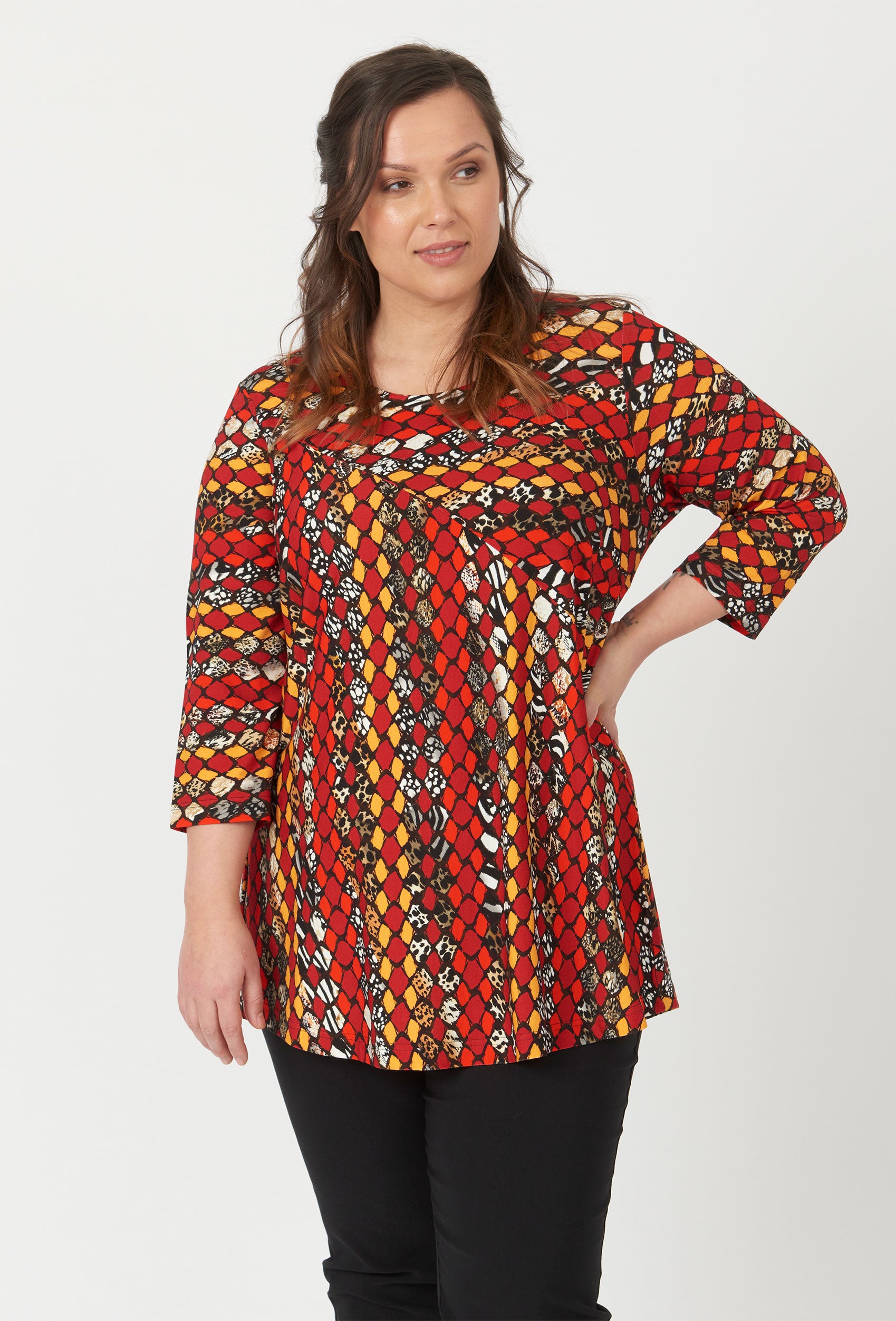 Sempre Piu SETori T-Shirt 153 Persian Red