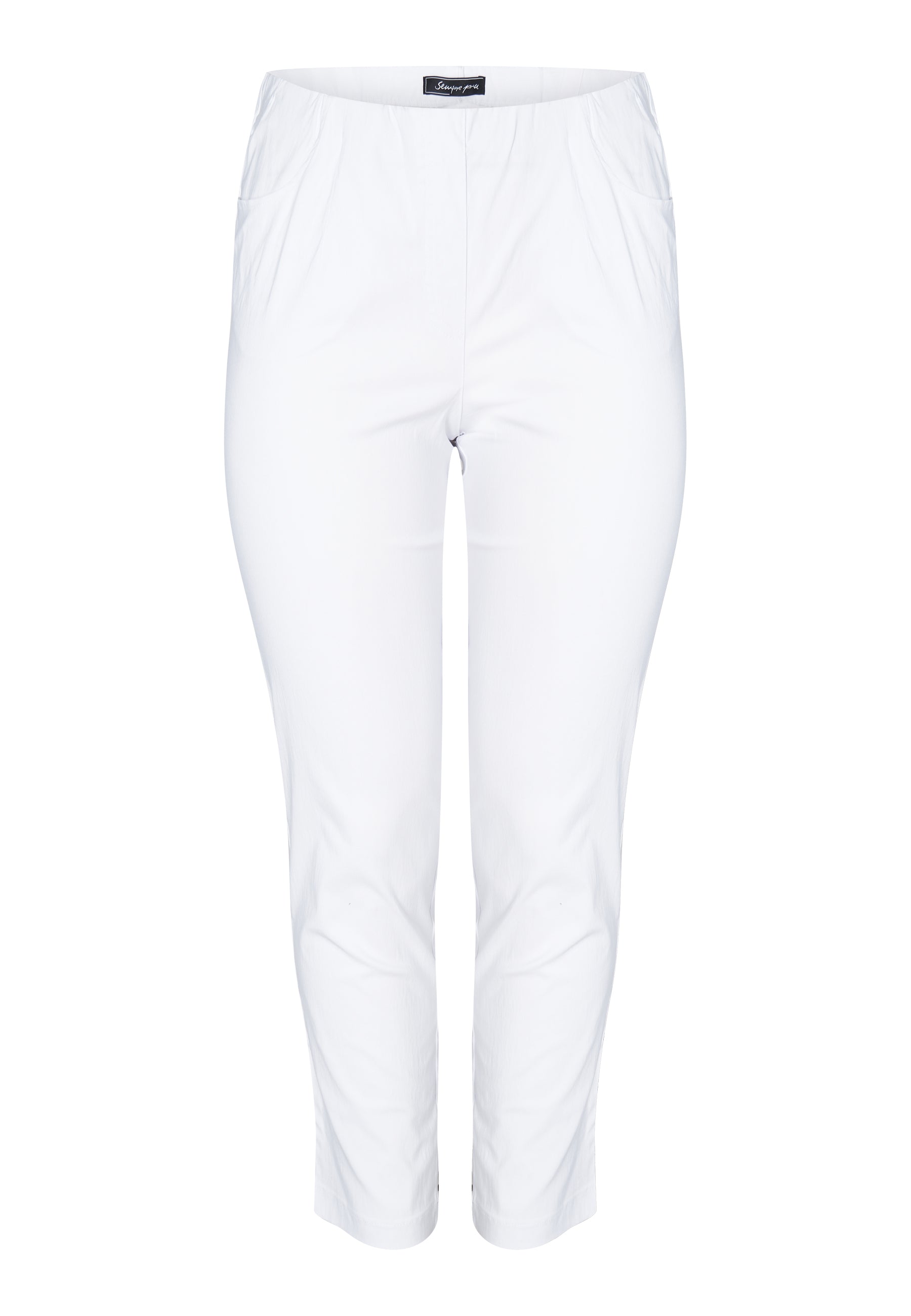 Sempre Piu SETrouser Lara NOOS Bukser 002 Optical white