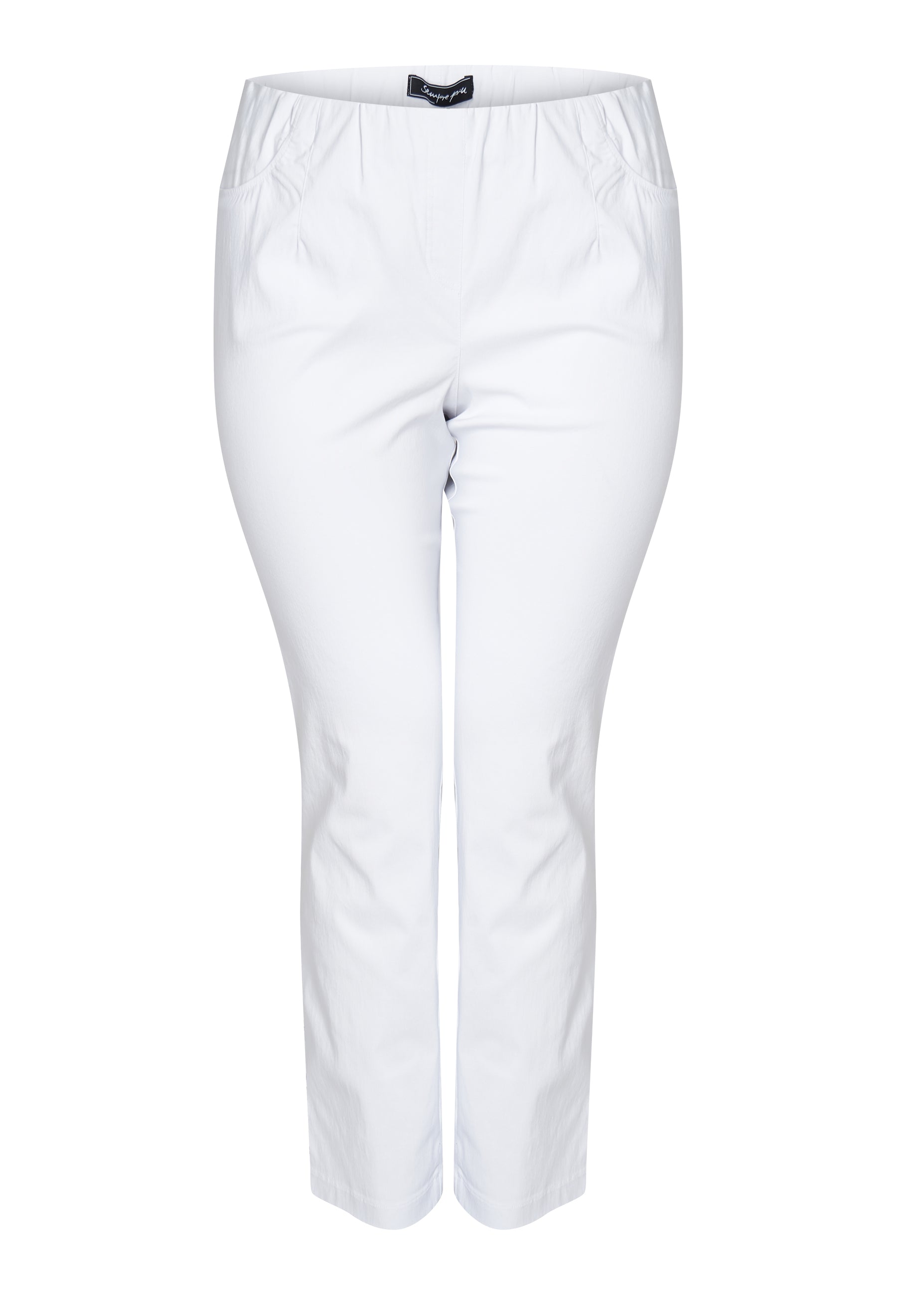 Sempre Piu SETrouser SARA NOOS Bukser 002 Optical white
