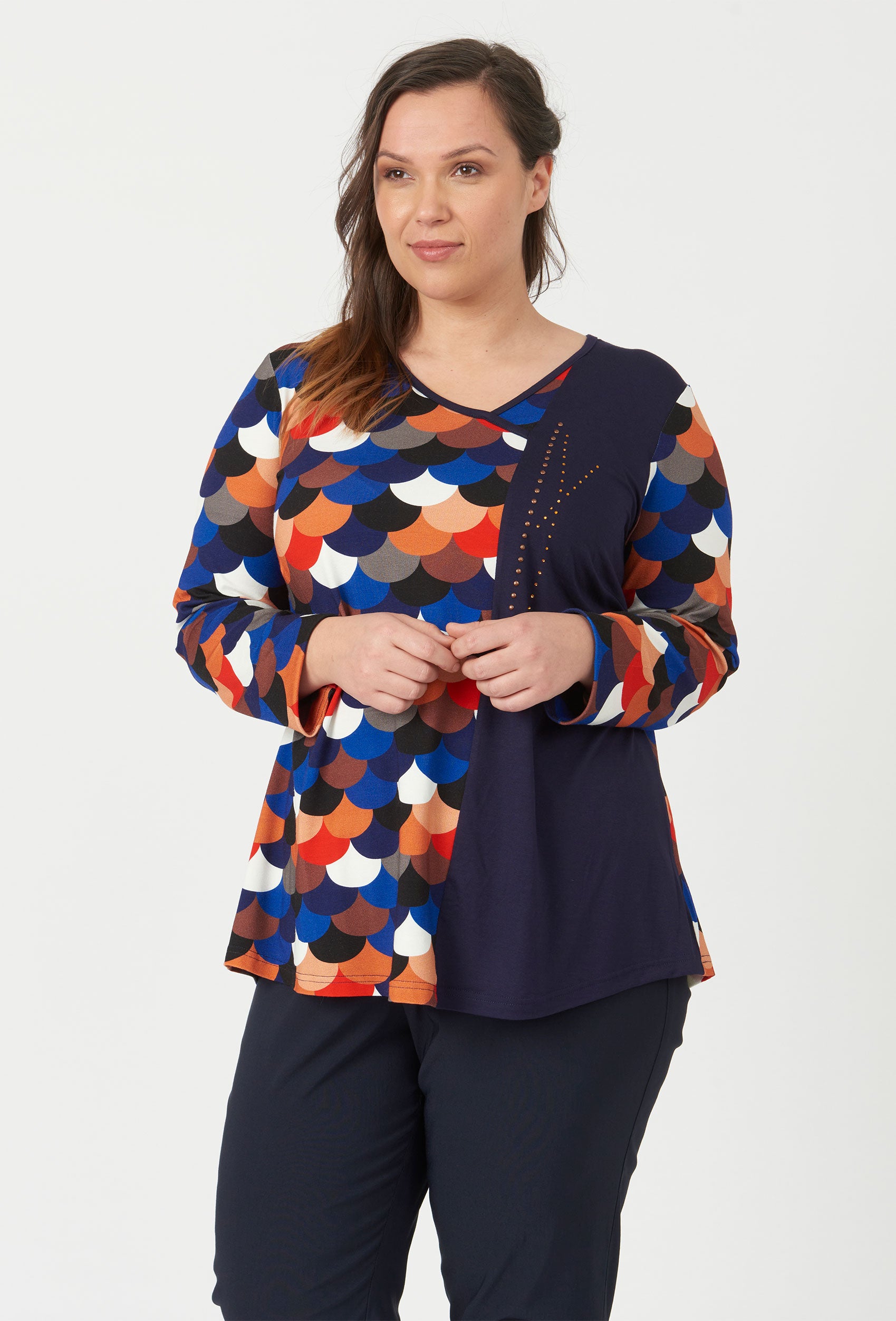Sempre Piu SEWicki T-Shirt 020 Navy Blue