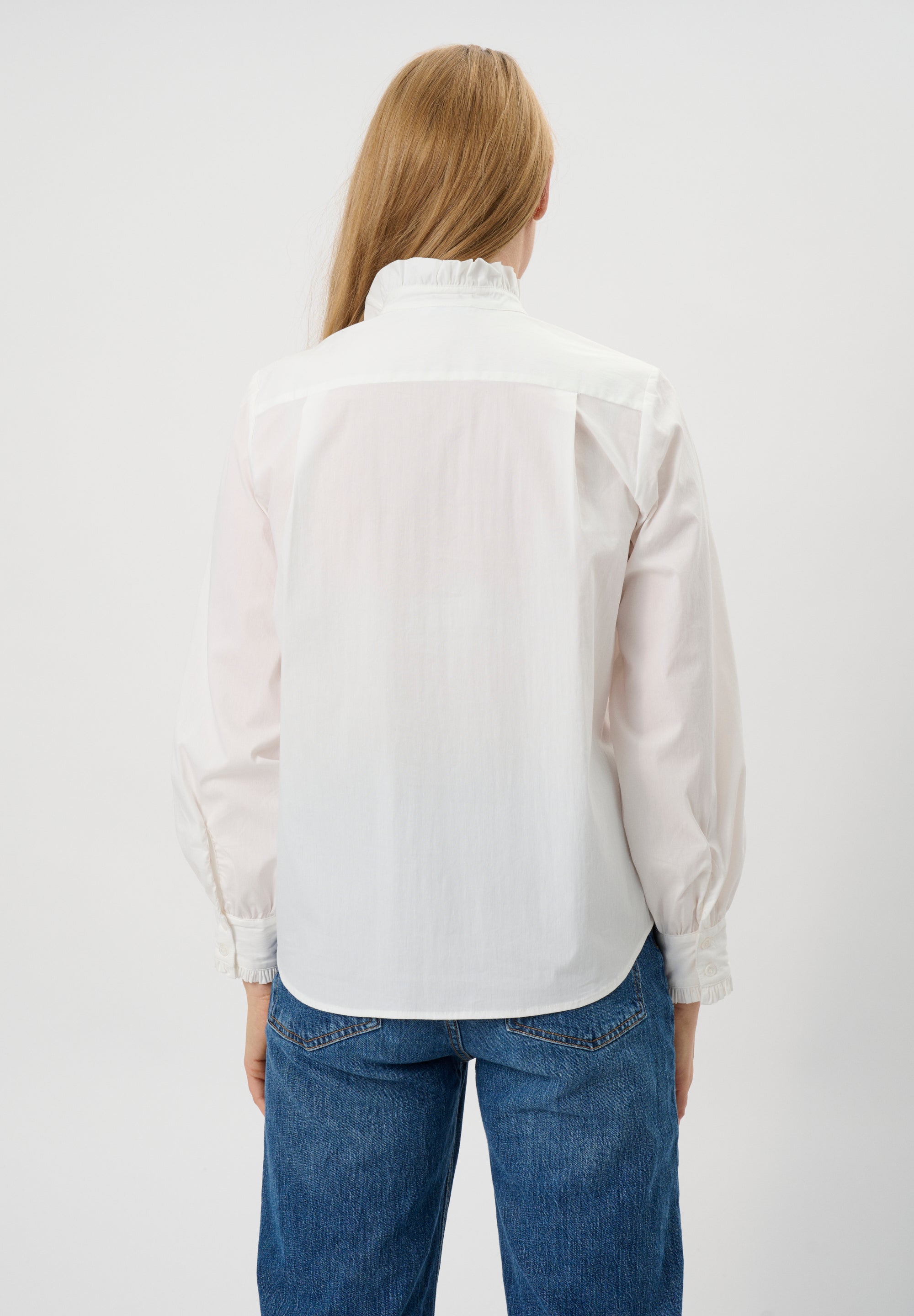 SHIRTMAKER SHJannie Skjortebluser 9000 WHITE