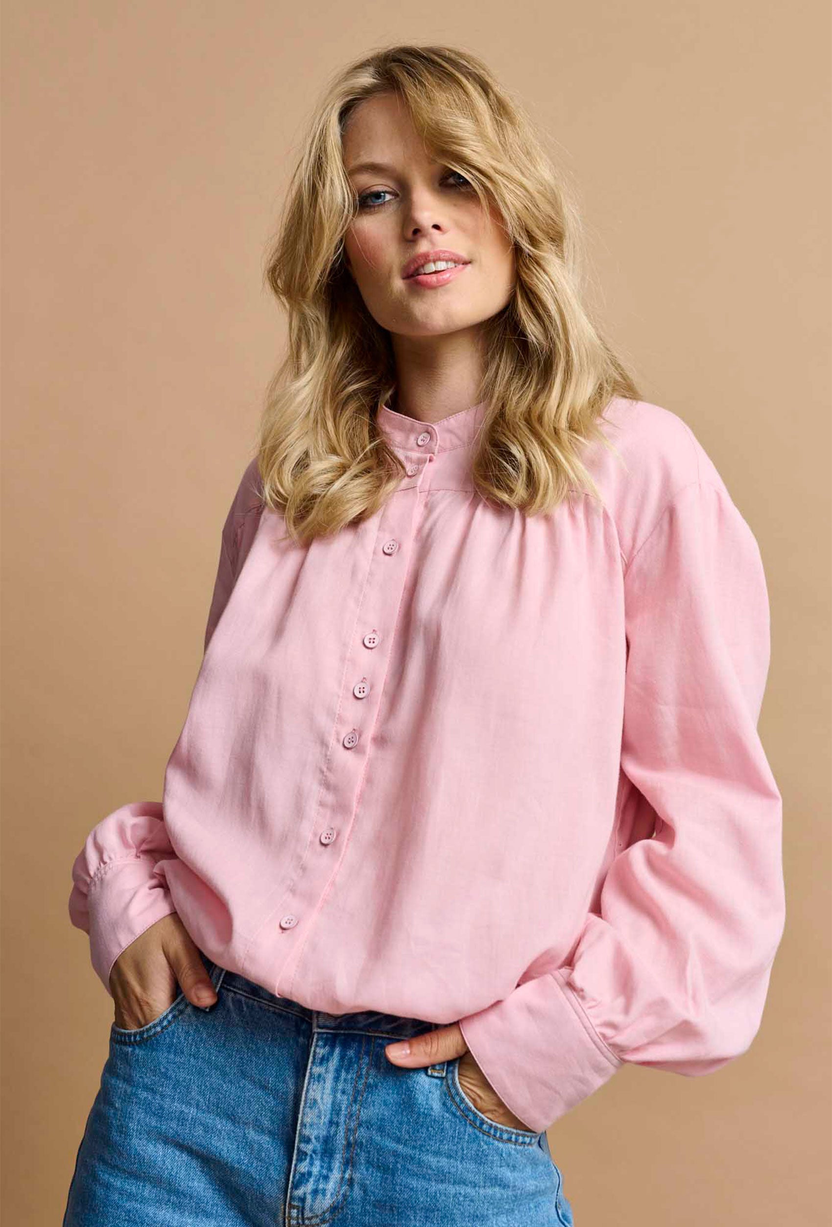 SHIRTMAKER SHJenna Skjortebluser 014 Rose