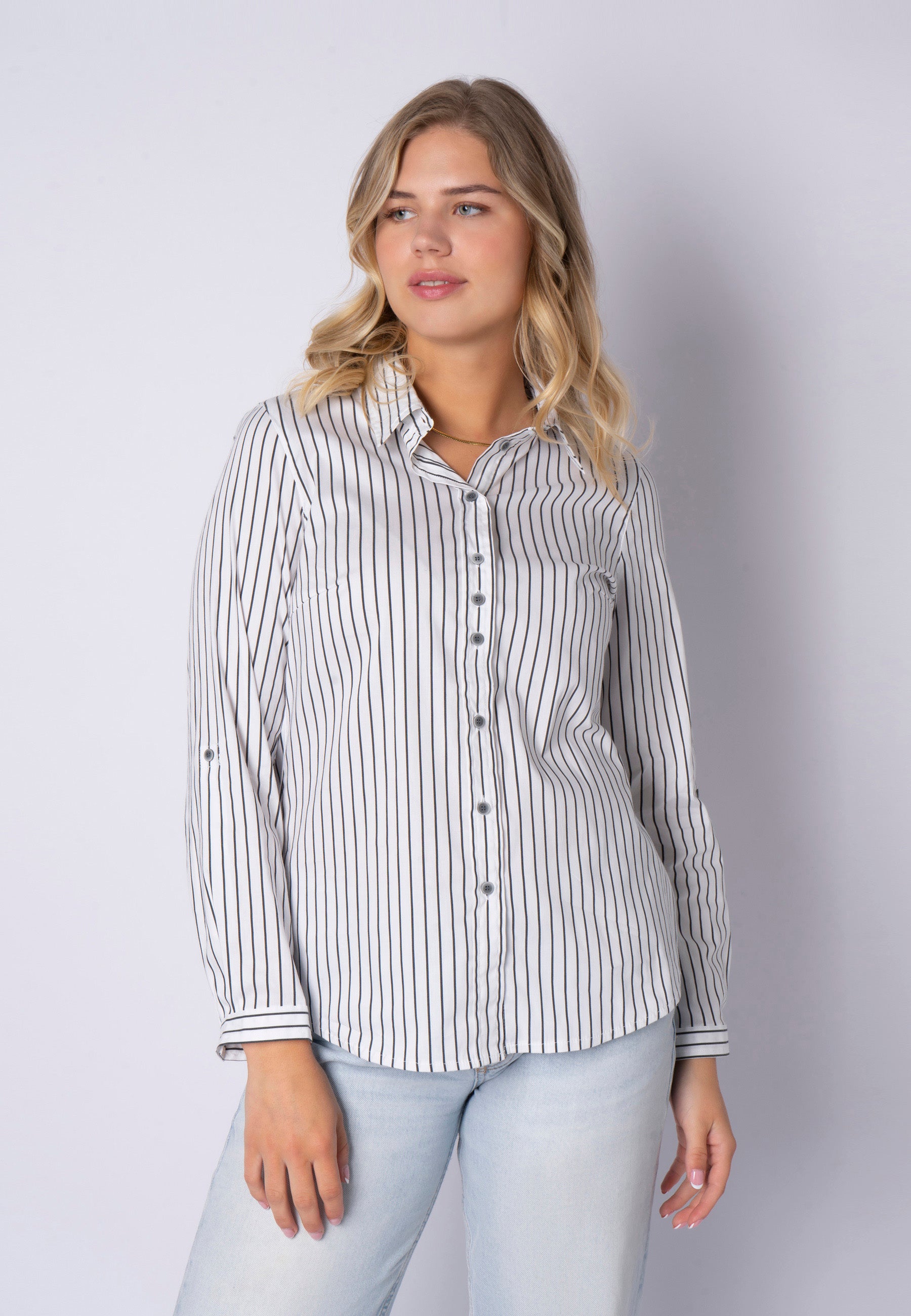 SHIRTMAKER SHJennifer Skjortebluser 005 Black
