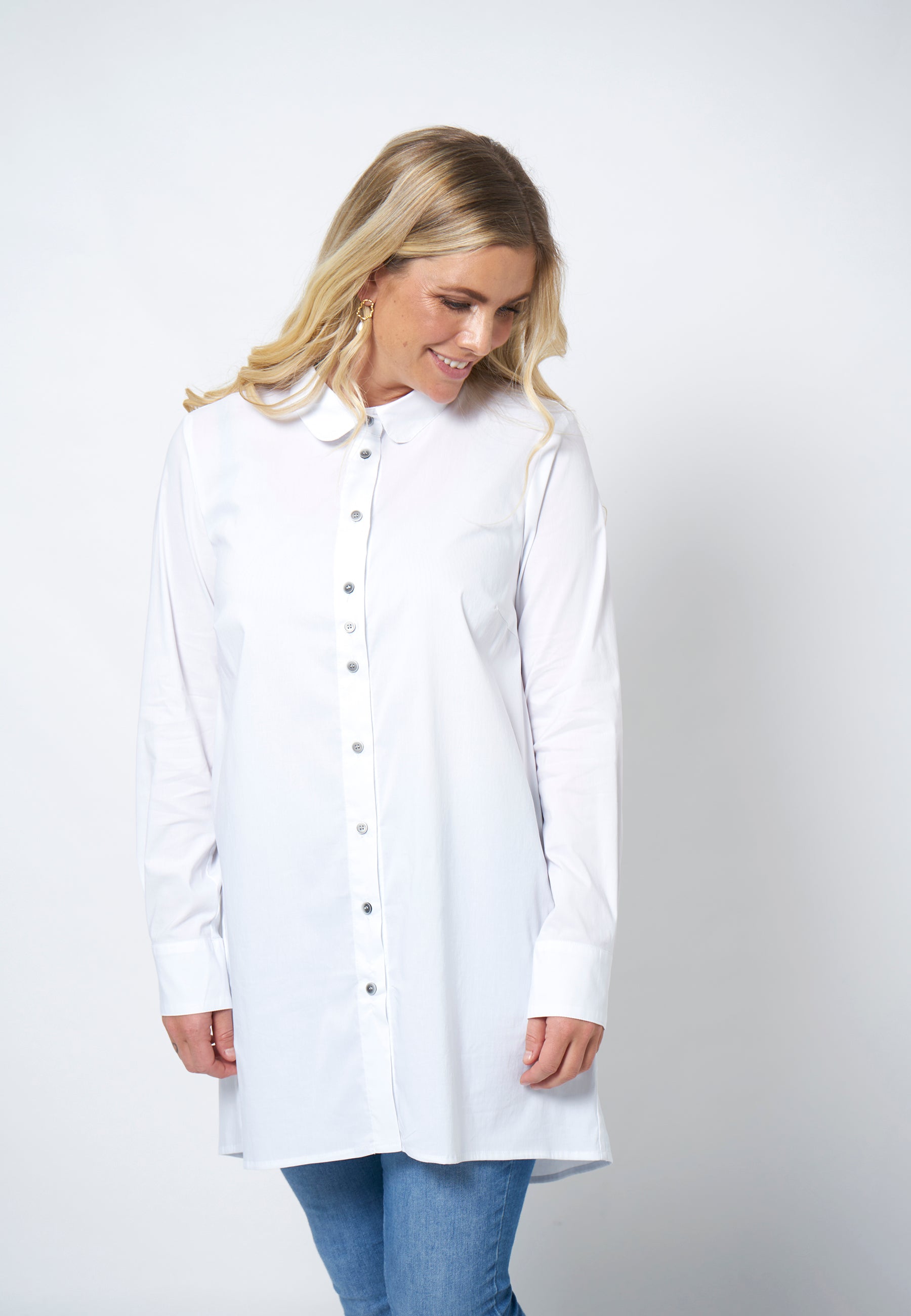 SHIRTMAKER SHJennifer Lou Skjortebluser 006 White