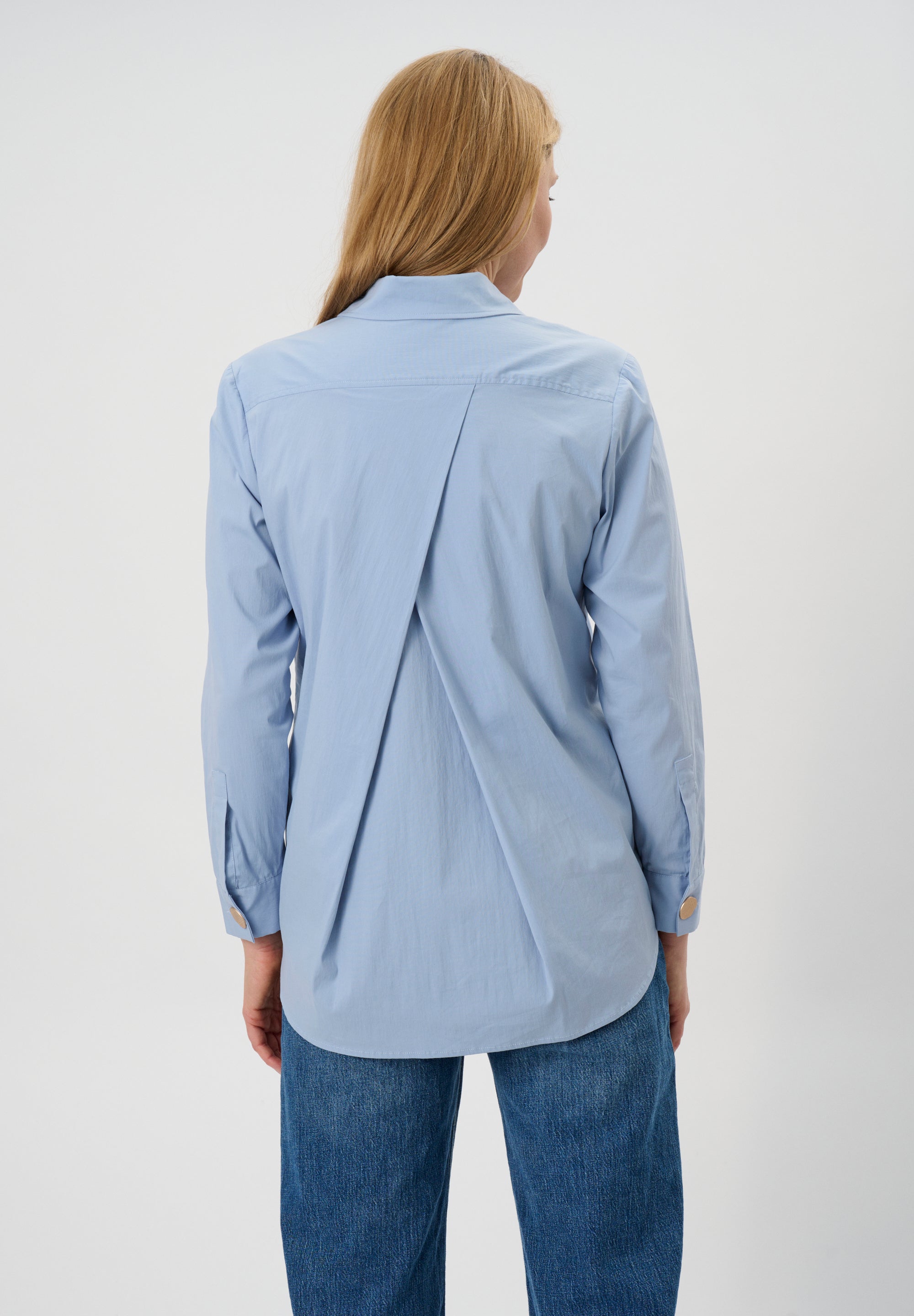 SHIRTMAKER SHJohanne Skjortebluser 5200 Forever Blue