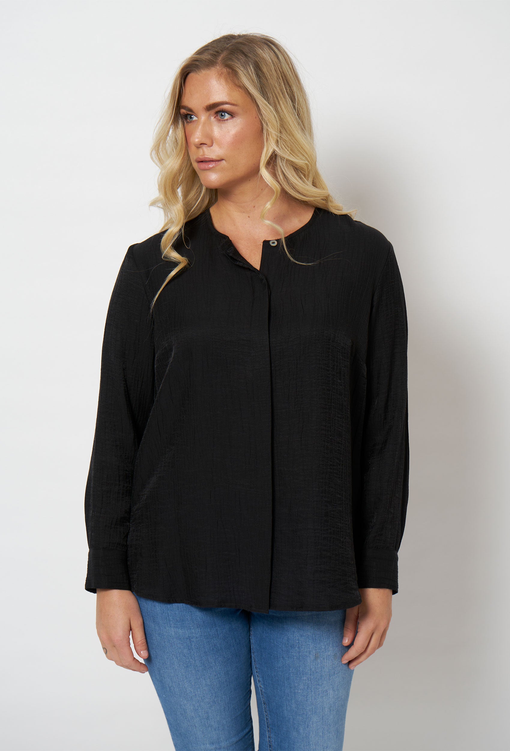 SHIRTMAKER SHRita Skjortebluser 005 Black