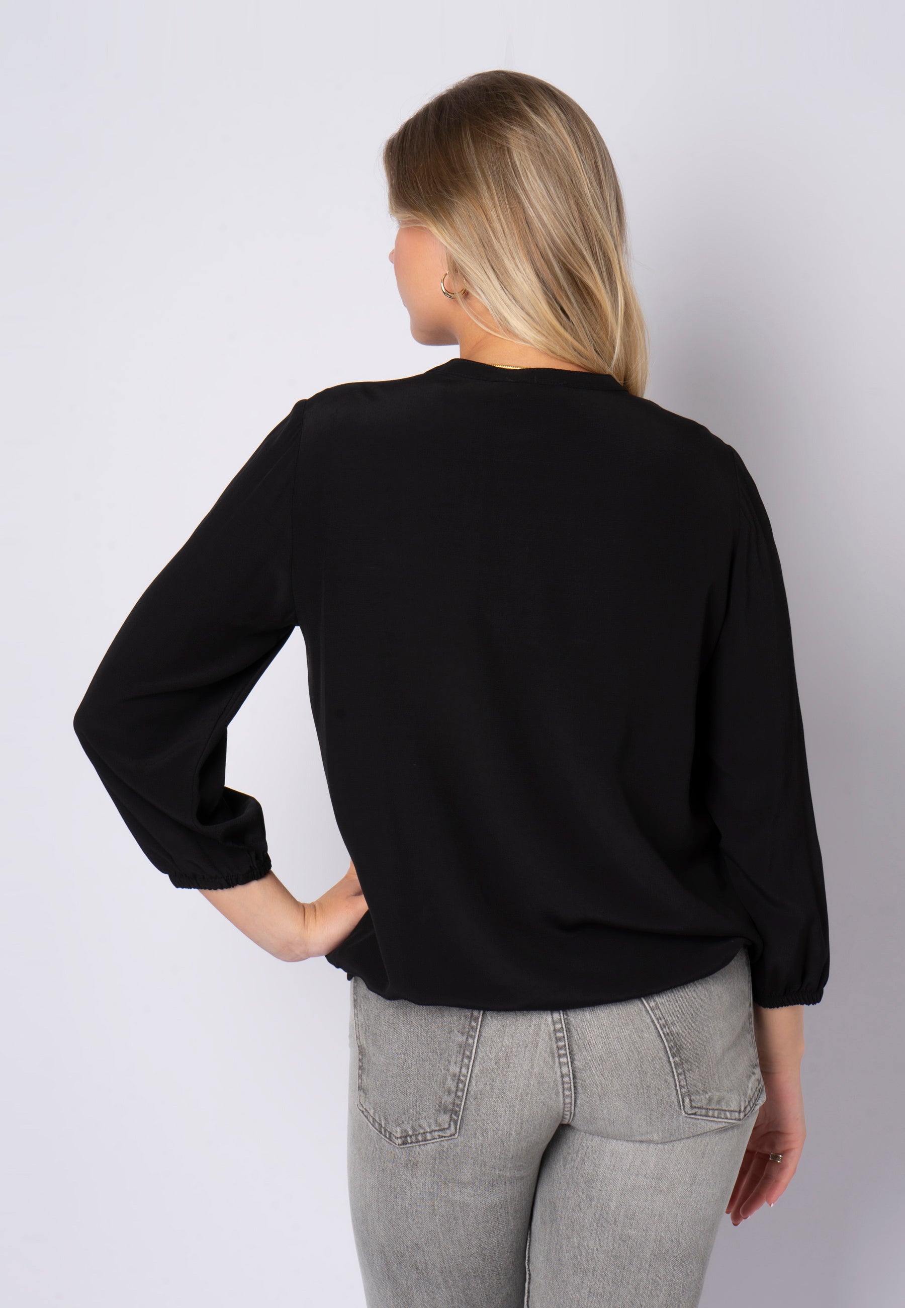 SHIRTMAKER SHRitt Skjortebluser 010 Black