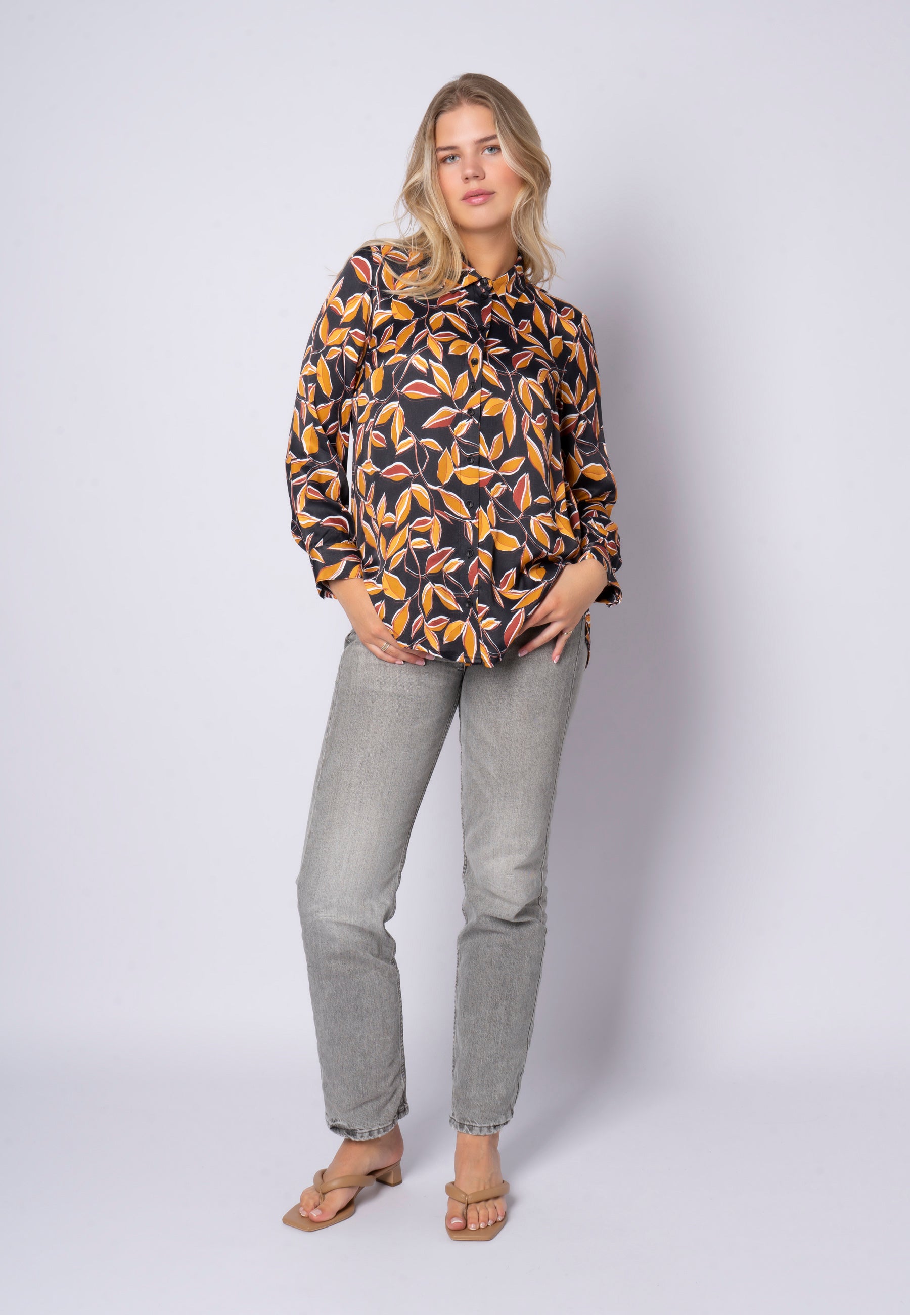 SHIRTMAKER SHRosa Skjortebluser 800 Golden