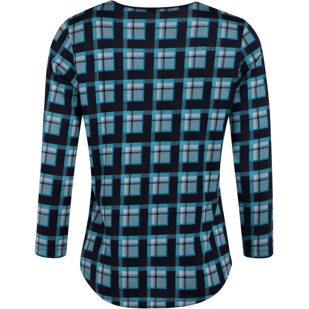 SHIRTMAKER SHT-Shirt T-Shirt 011 Türquoise