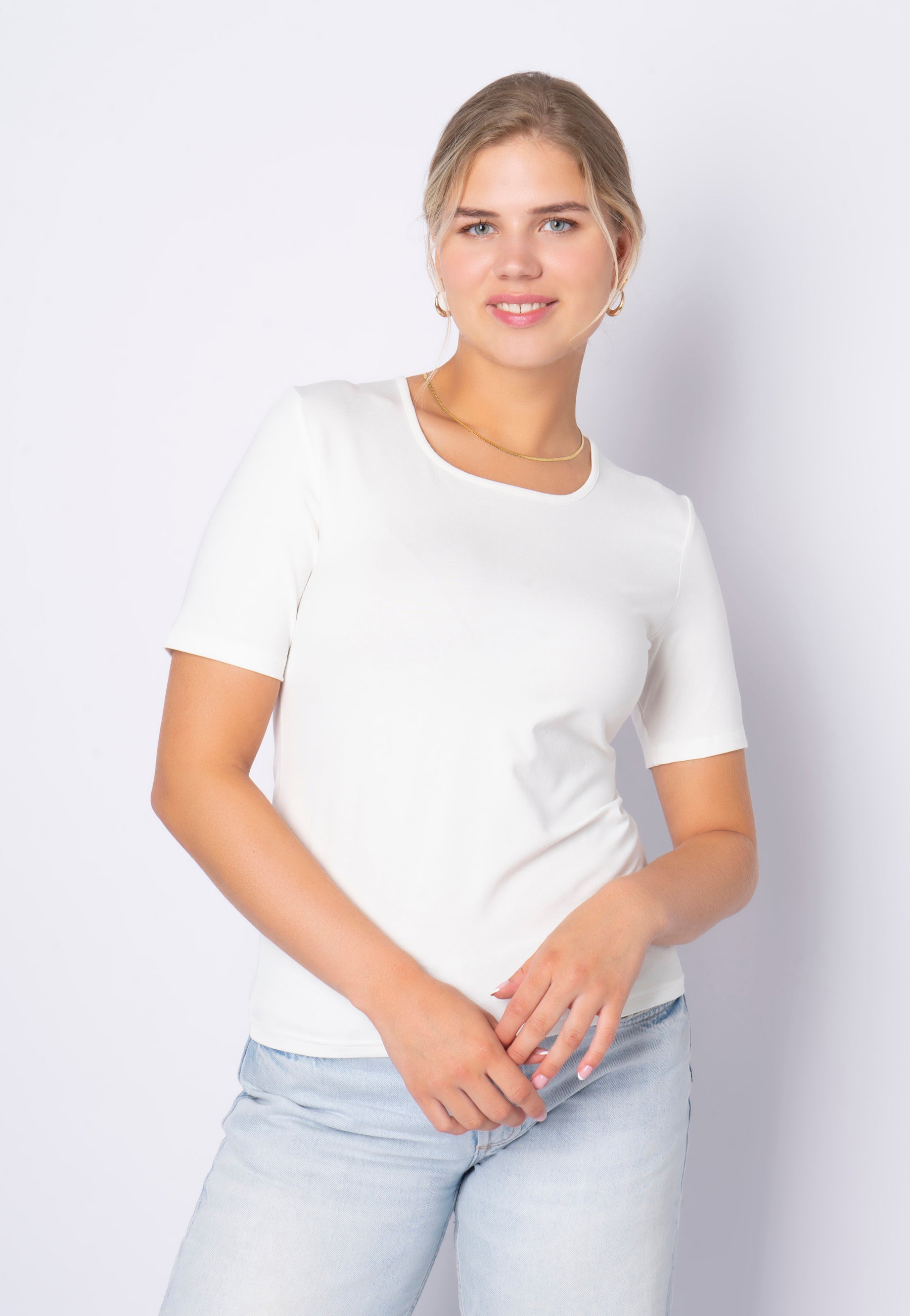 SHIRTMAKER SHT-shirt T-Shirt 101 White