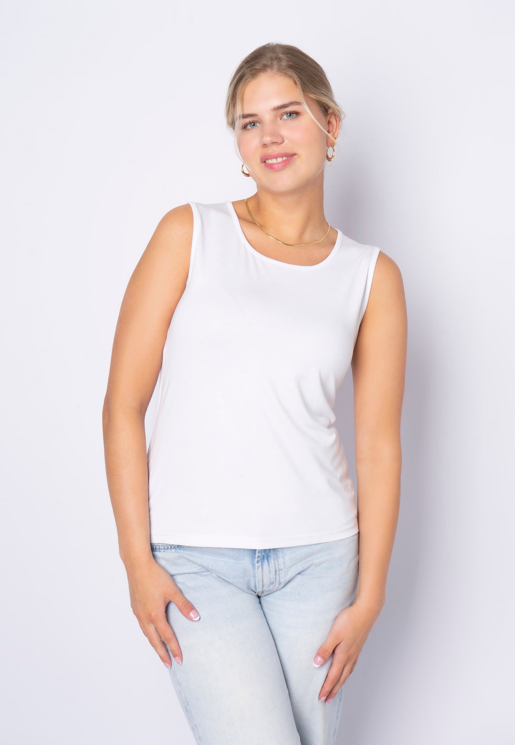 SHIRTMAKER SHTop Toppe 101 White