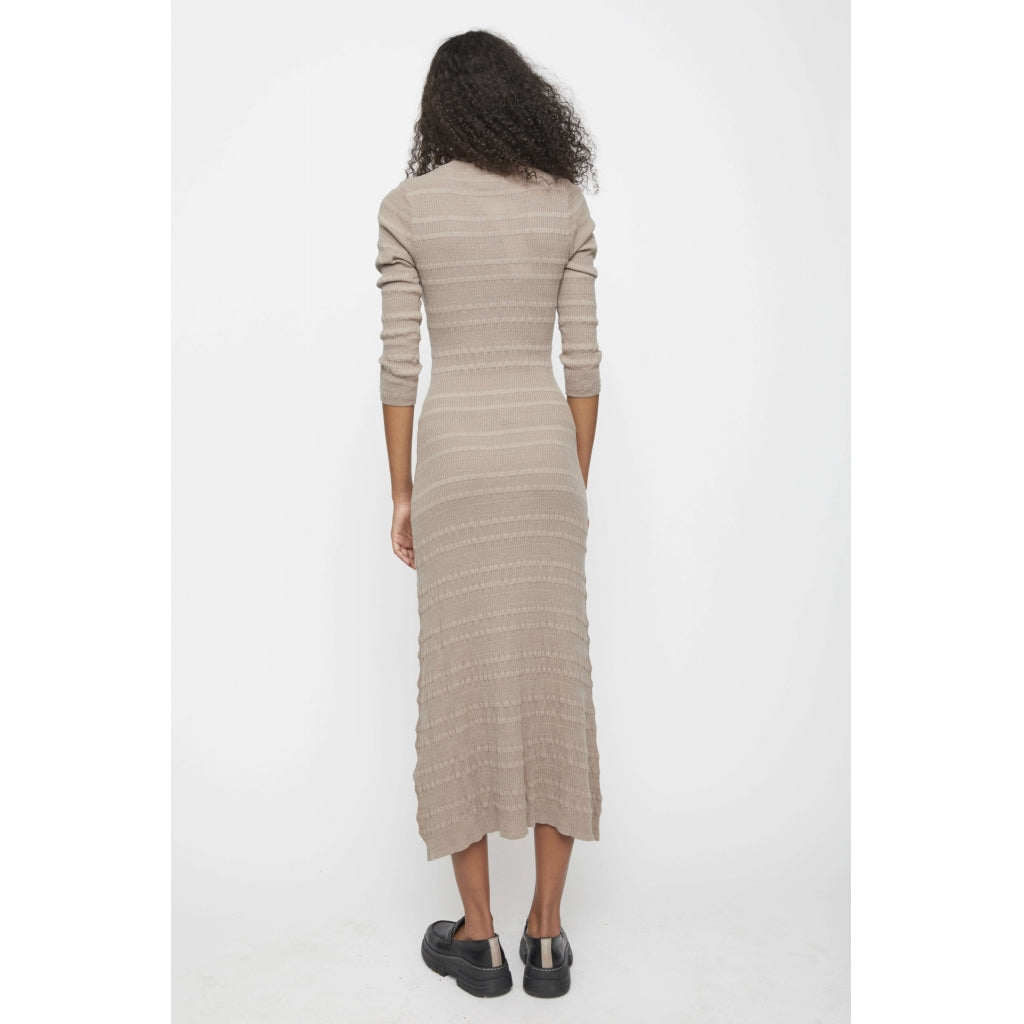 Just Female Sanya knit maxi dress Dress Fungi