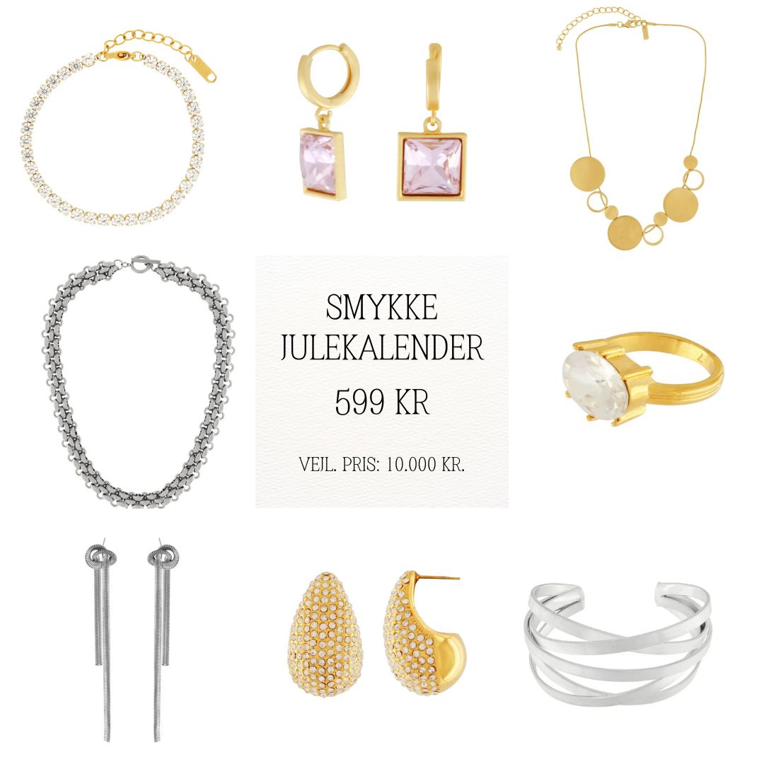 Gowoman Beauty Smykkejulekalender med indpakning Accessories
