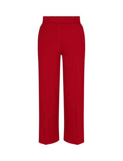Sophie bukser i rød jersey - Damernes Outlet