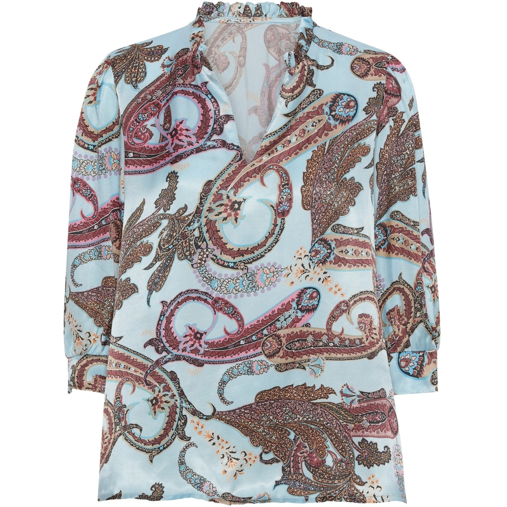 Costamani Spot shirt Skjorter og bluser Turkis paisley