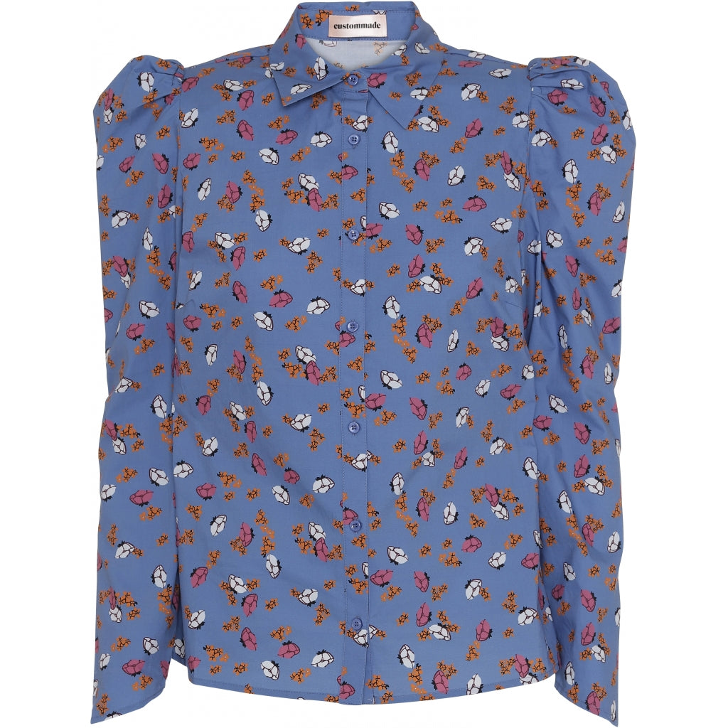 Custommade Tabita shirt Skjorter og bluser Dutch blue