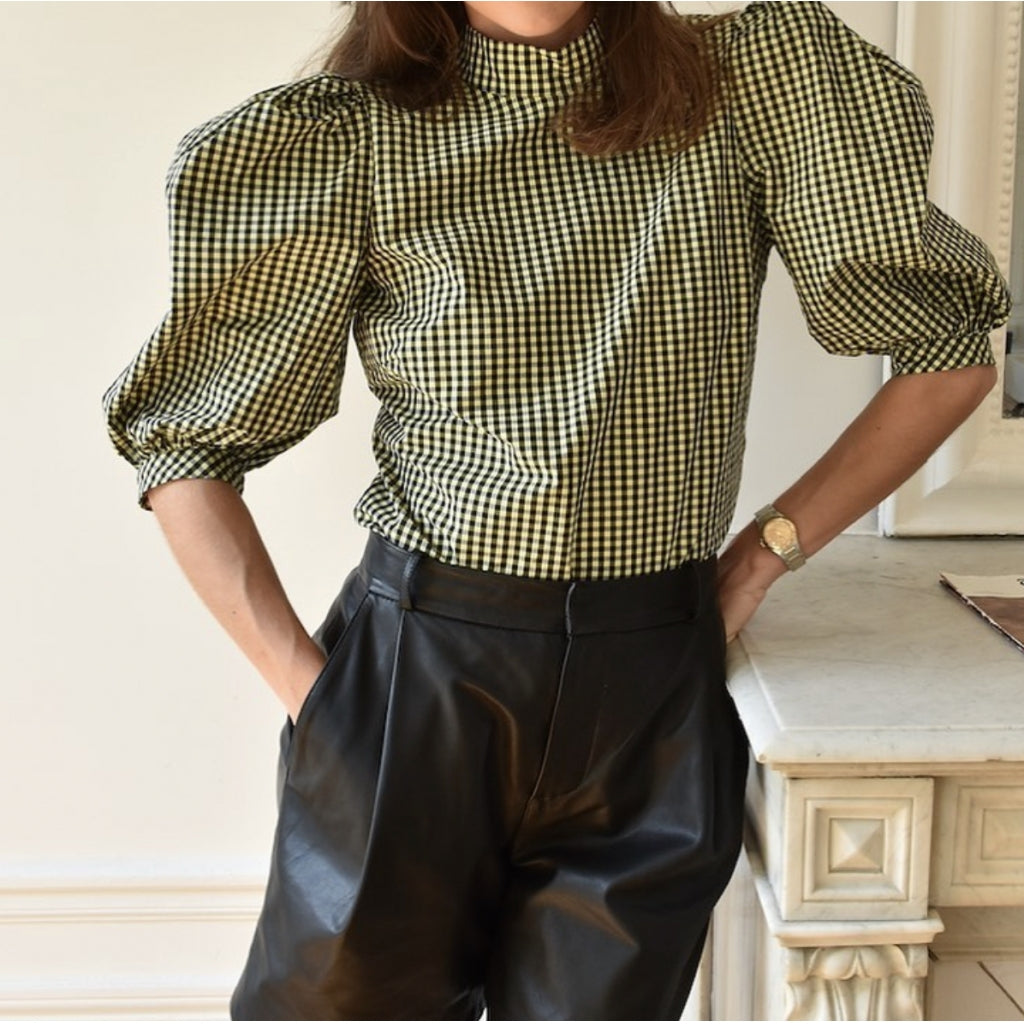 Custommade Tami blouse Skjorter og bluser Sulphur spring