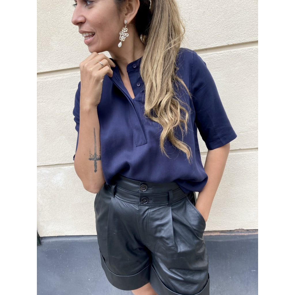 NORR Tenna shirt Skjorter og bluser Navy