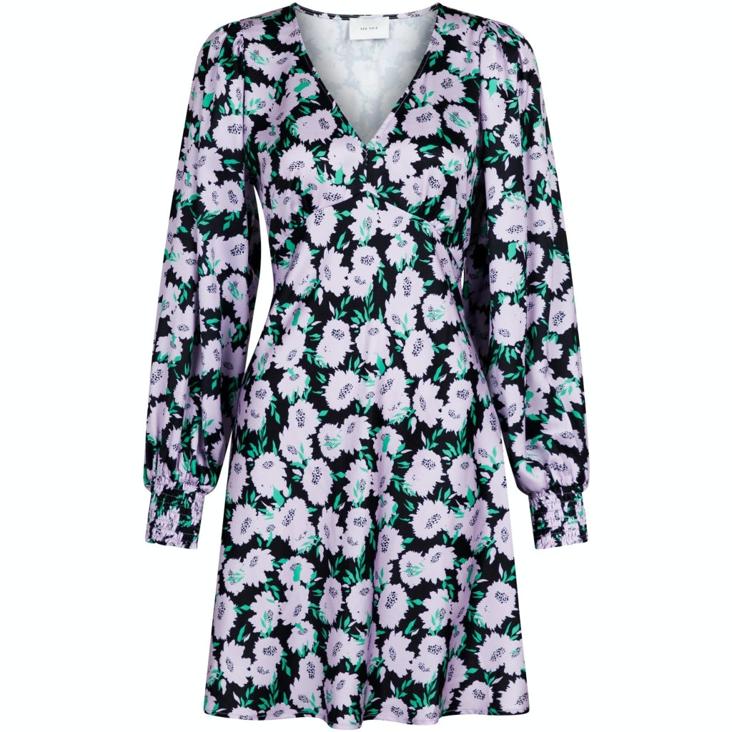 Neo Noir Tez Flower Blush dress Dress Lavender