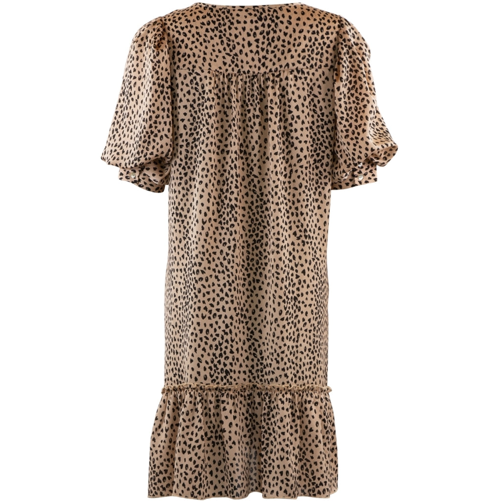 Continue Thyra leo ballon dress Dress Small leo print