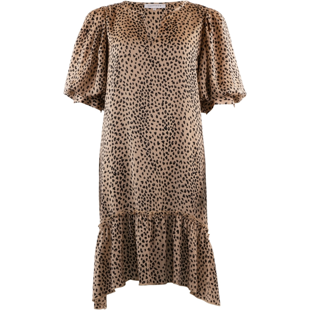 Continue Thyra leo ballon dress Dress Small leo print