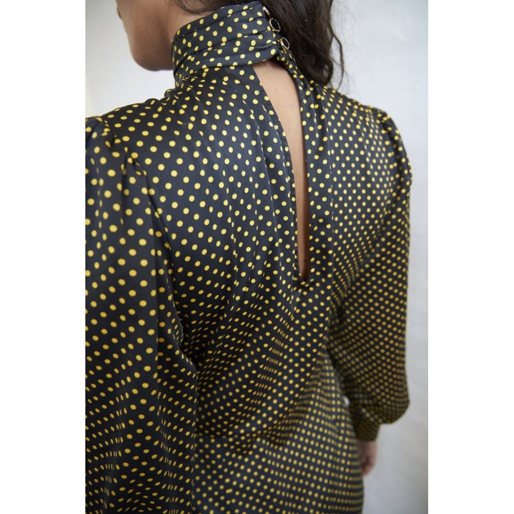 Stella Nova Tinka dress Dress Super lemon / black