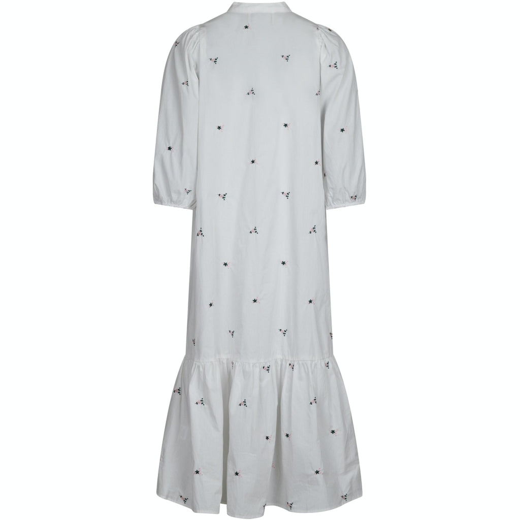 Neo Noir Valentine embroidery dress Dress White