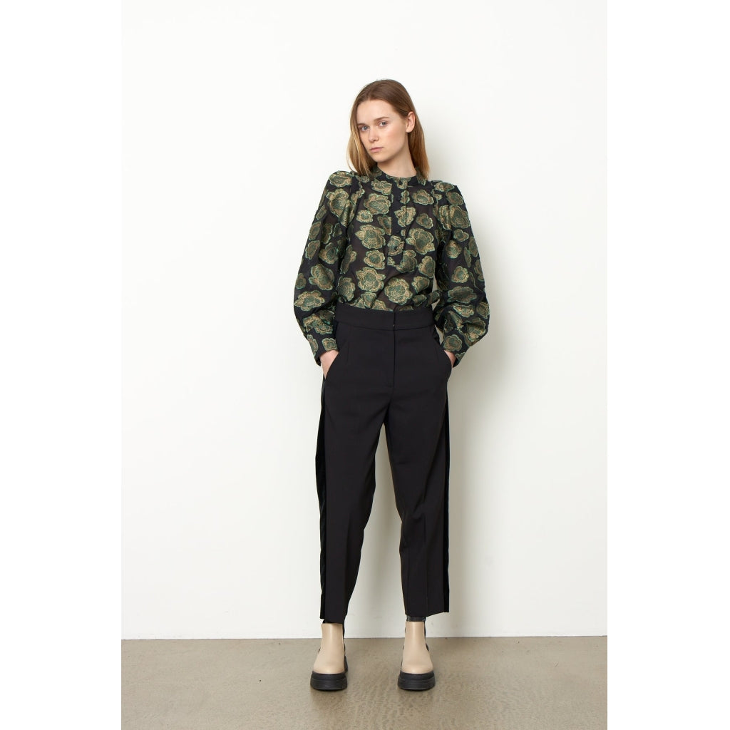 Second Female Yella blouse Skjorter og bluser Castor grey