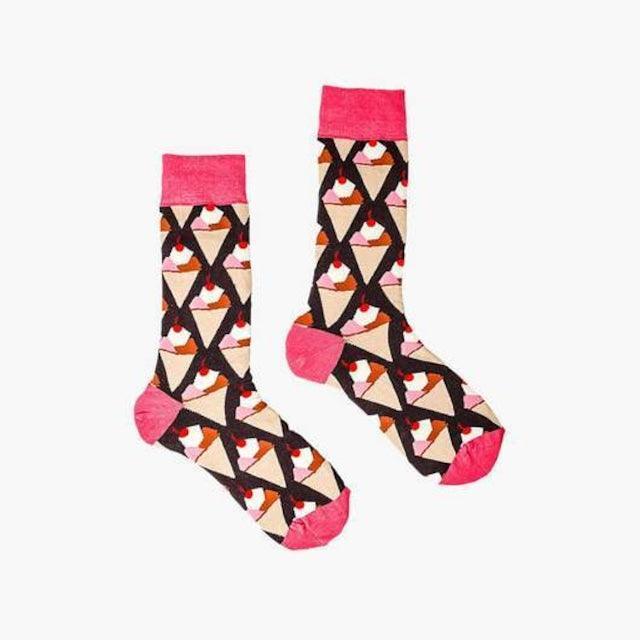 SOLOSOCKS - Ice cream strømper - Damernes Outlet