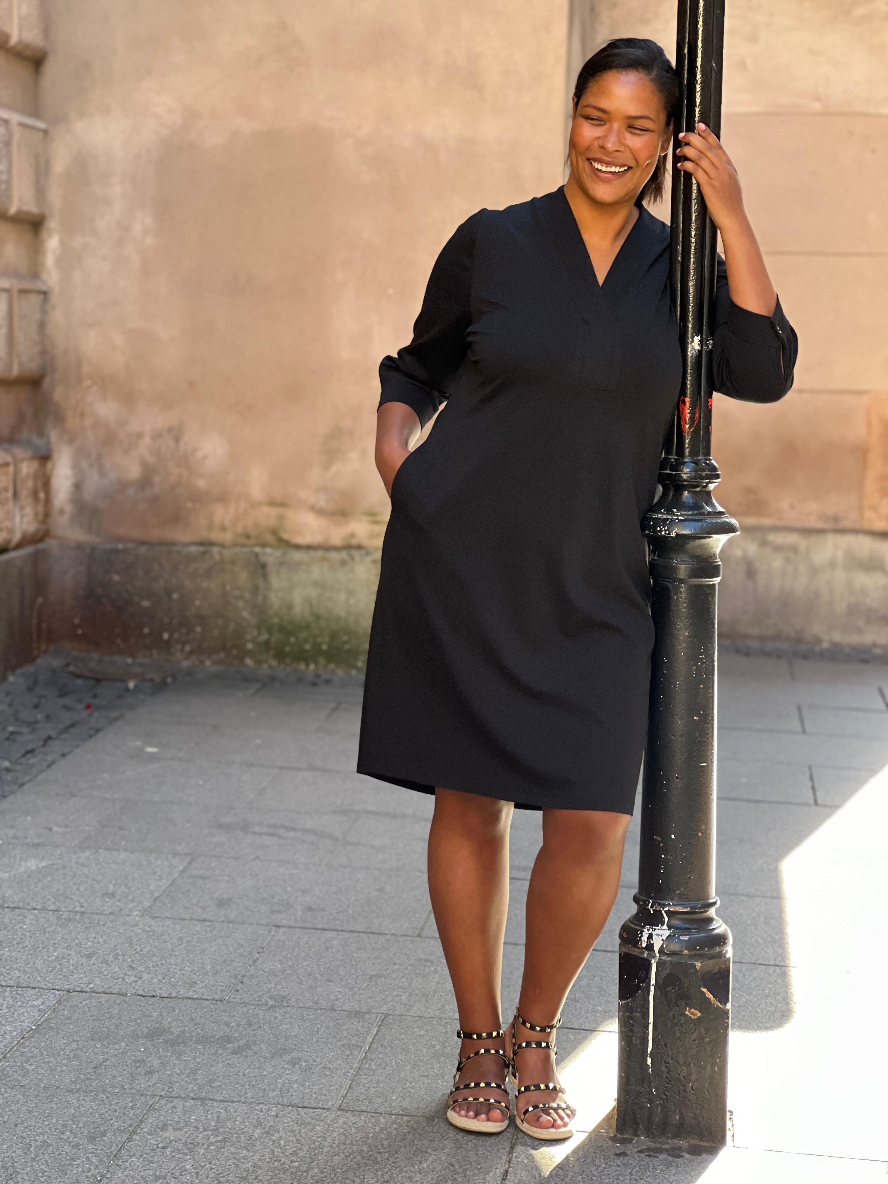 Audrey kjole i sort - Damernes Outlet