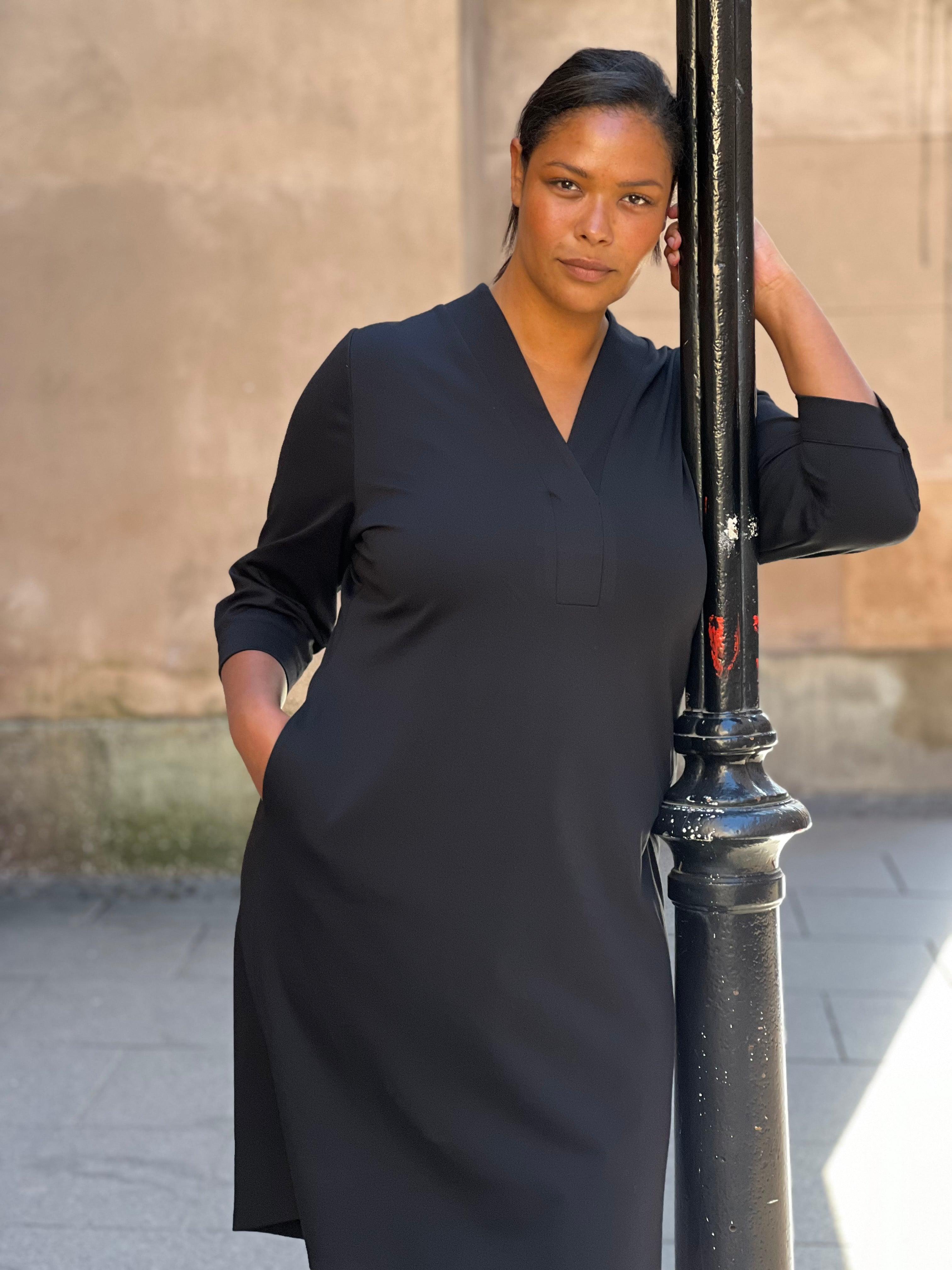 Audrey kjole i sort - Damernes Outlet