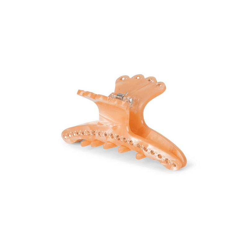 Sui Ava - Helen Wrapped Hårklemme (Orange Peel) - Damernes Outlet