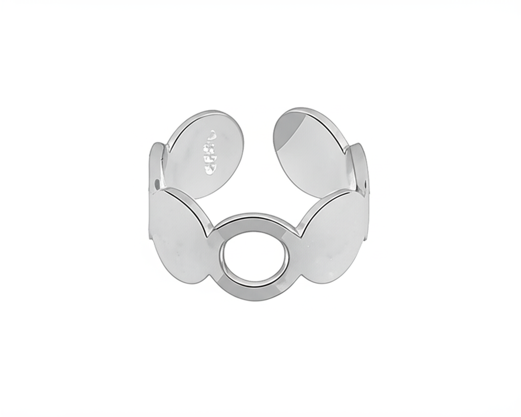 Dansk Copenhagen ringe 1C1131 i forgyldt sterling sølv.