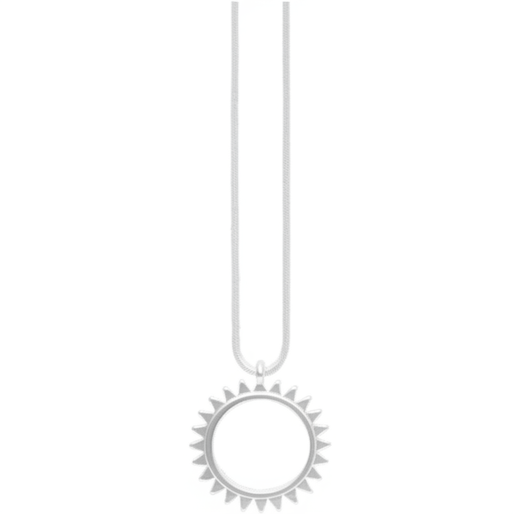 dansk smykkekunst - halskæde - 9C6402, minimalistisk design med vedhæng
