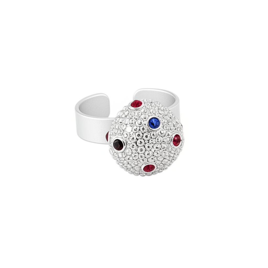 Dansk Copenhagen ring 1C1076, tidløs sterling sølvdesign.