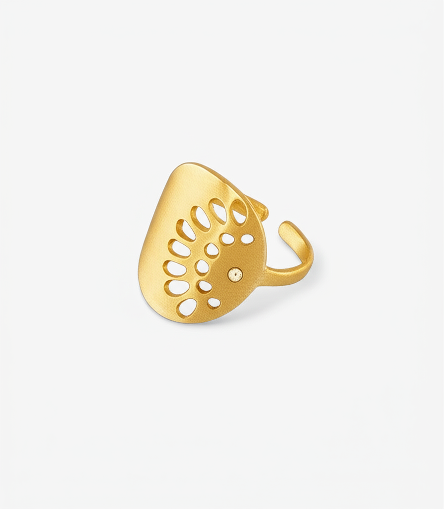 Dansk Copenhagen ring 1C1094, elegant og moderne design.