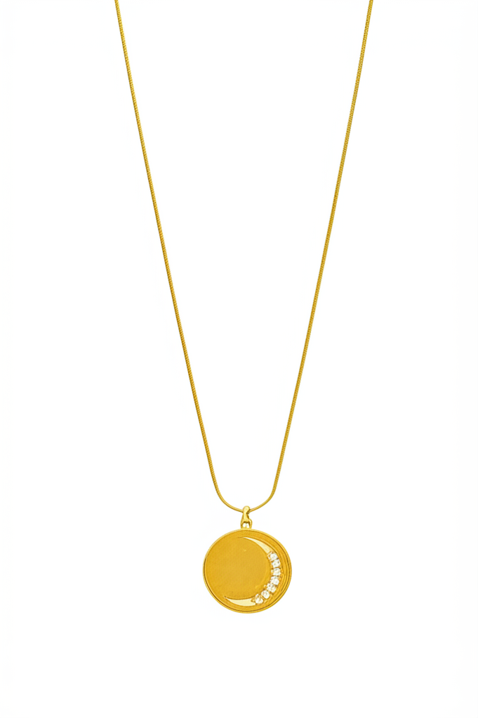 Dansk smykkekunst halskæde 9C6406, elegant og stilfuld.